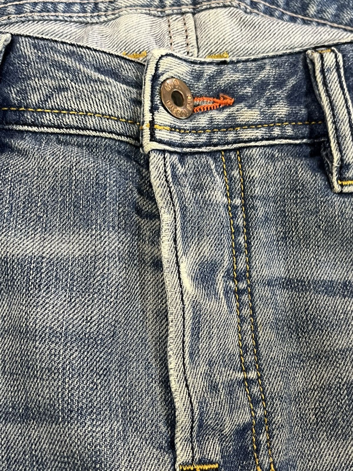 Diesel Vintage Diesel Zatiny Flare Mudwash Distressed Denim Size US 31 - 10 Thumbnail