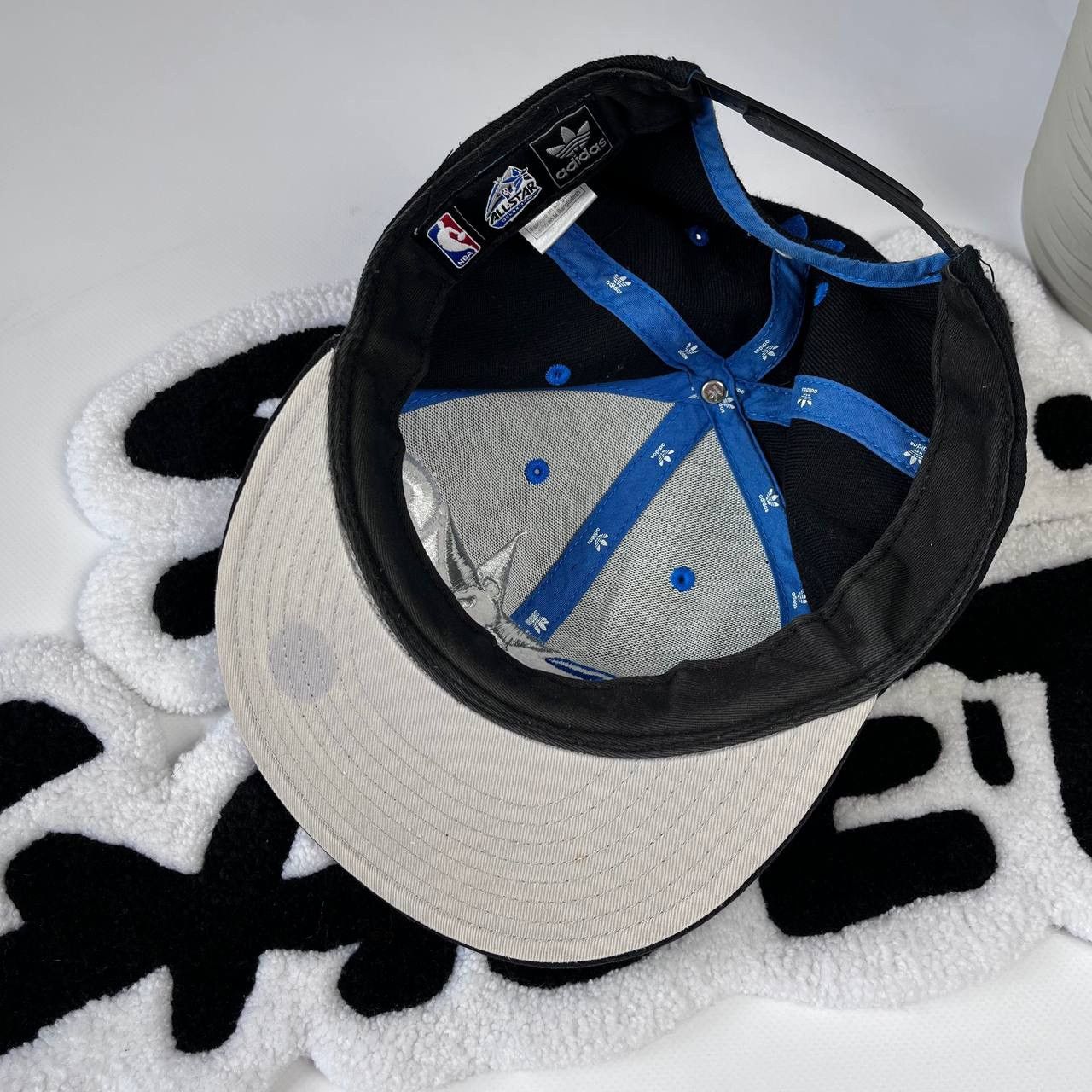 Adidas × NBA × Vintage Adidas AllStar Games NBA 2012 Cap Trucker Hat Snapback OS Size ONE SIZE - 6 Thumbnail