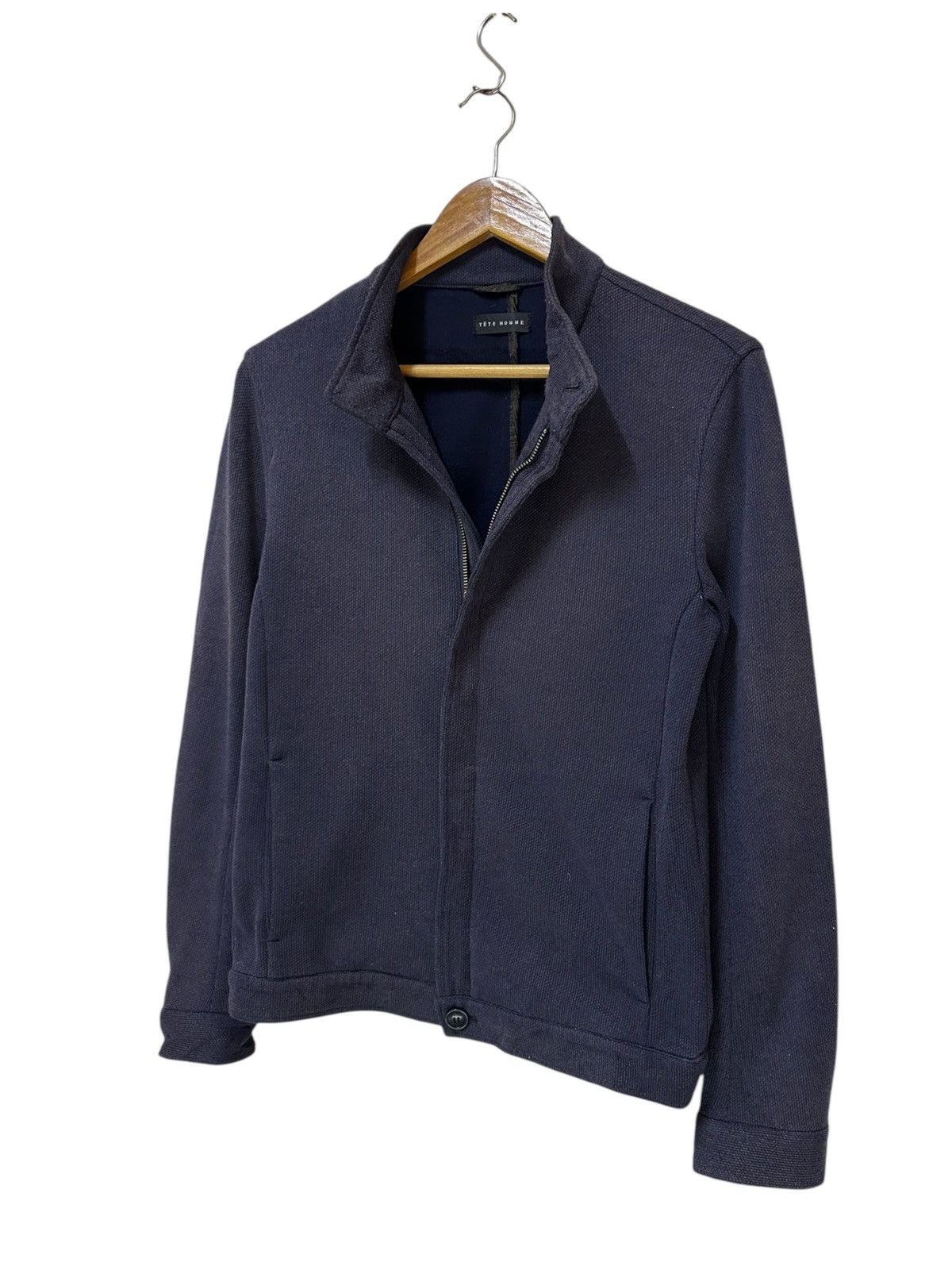 Japanese Brand Vintage Tete Homme Women Jacket Size M / US 6-8 / IT 42-44 - 2 Thumbnail
