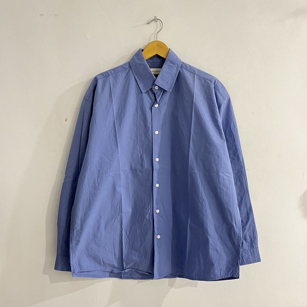 Japanese Brand knock seoul - basic ls button up shirt Size US L / EU 52-54 / 3 - 1 Thumbnail
