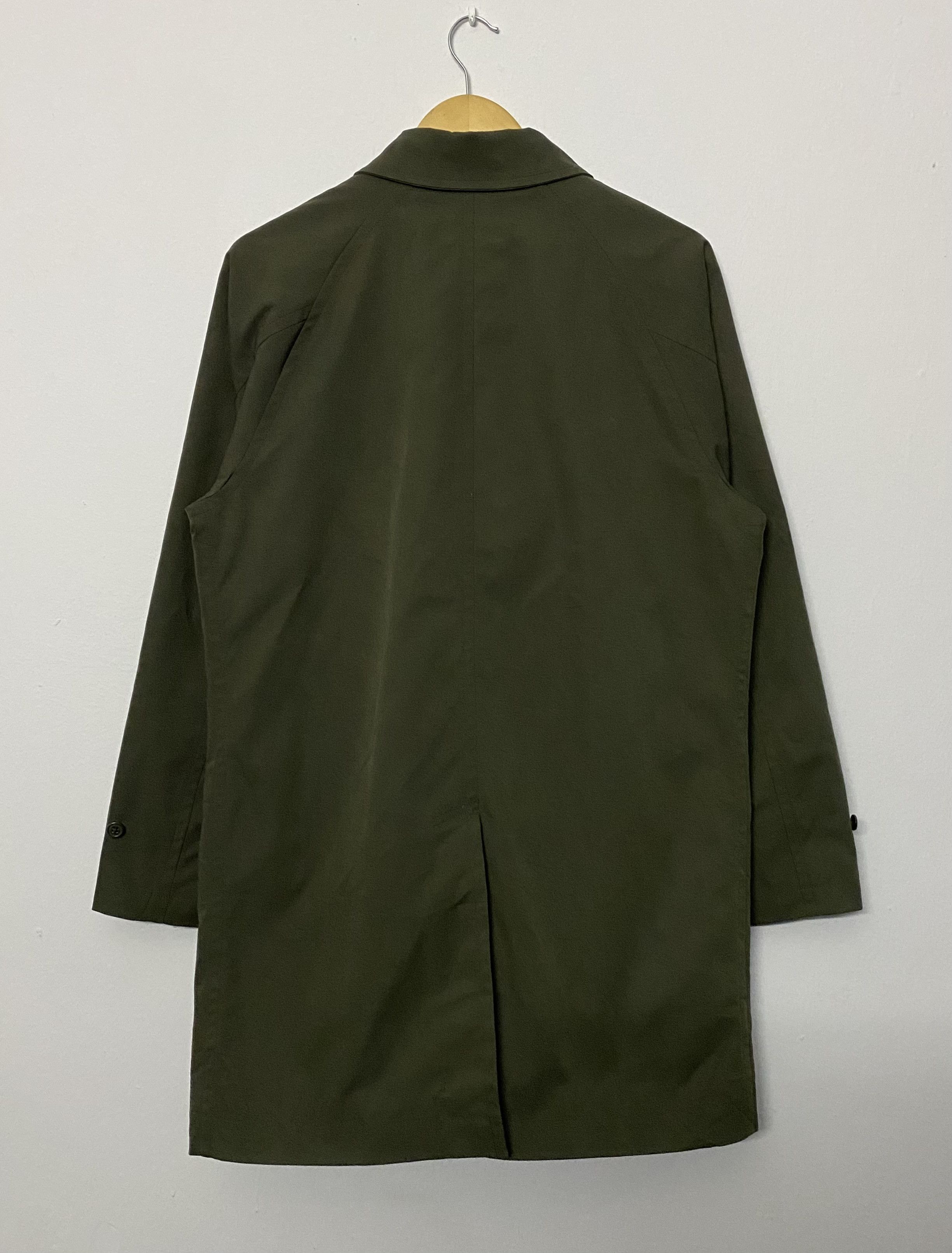 Japanese Brand COEN Tokyo Japan Easy Chic Mac Coat Military Green Large Size US L / EU 52-54 / 3 - 2 Thumbnail