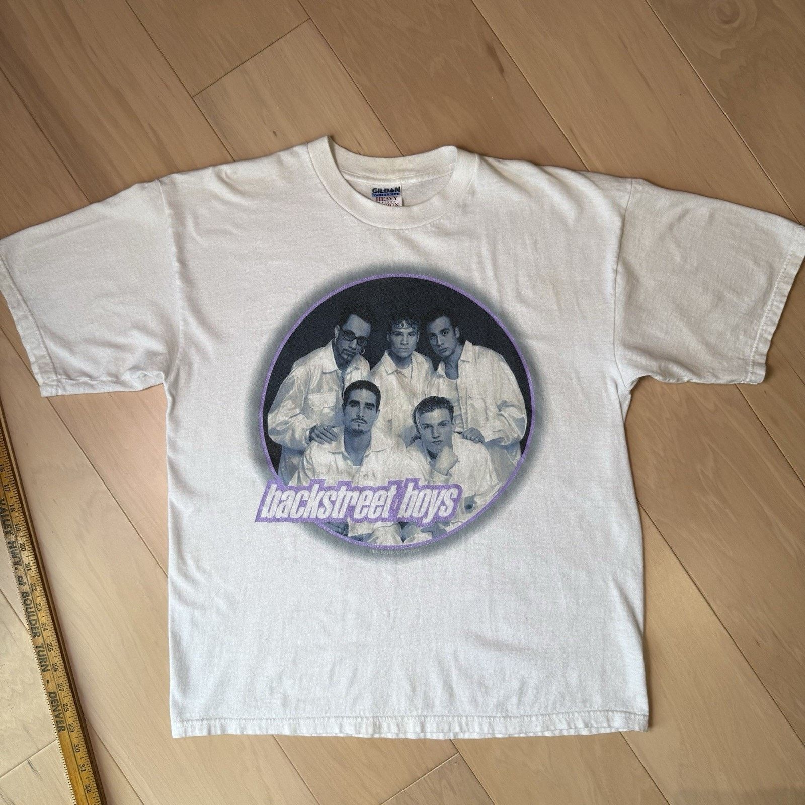 Vintage Vintage Backstreet Boys Shirt XL White Y2K Pop Music Size US XL / EU 56 / 4 - 3 Thumbnail