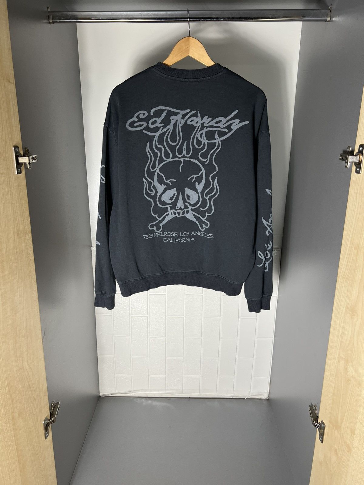Ed Hardy VINTAGE ED HARDY BY CHRISTIAN AUDIGIER DESIGNER CASUAL Y2K Size US L / EU 52-54 / 3 - 15 Thumbnail