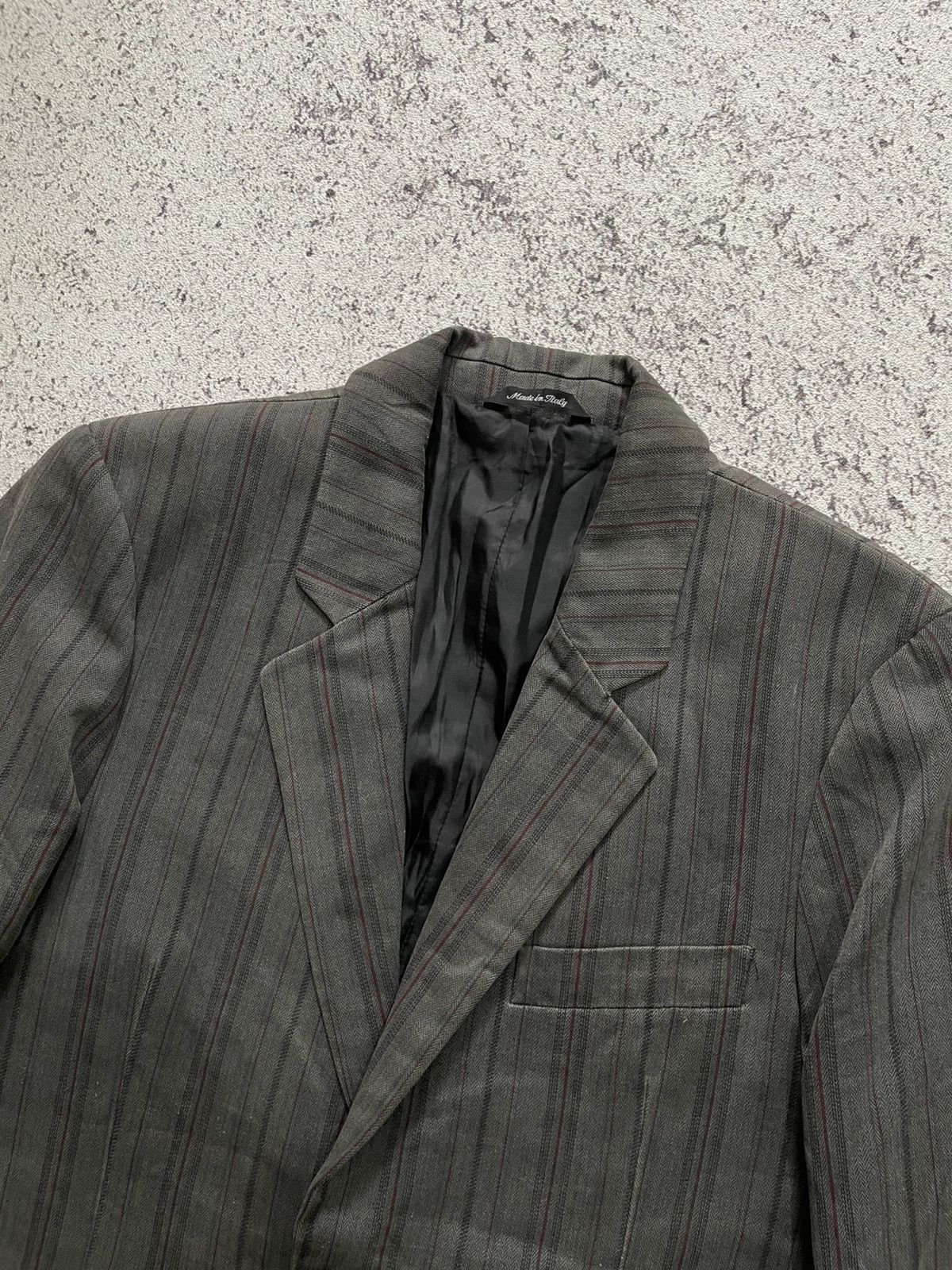 Just Cavalli Roberto Cavalli Just Cavalli Pin Stripe Blazer Suits Jacket Size 40R - 2 Thumbnail