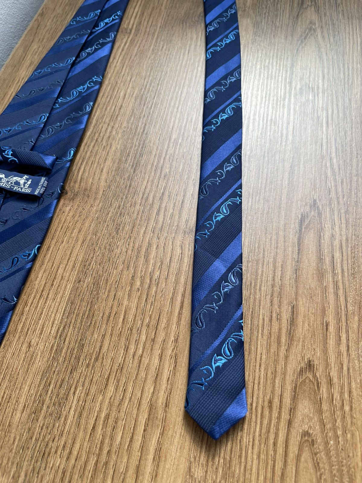 Hermes Hermes Silk Tie Size ONE SIZE - 18 Thumbnail