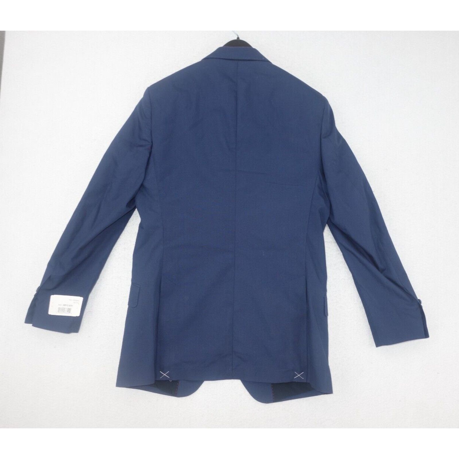Other NEW Kroon Irons Blue Poplin Lined Suit Jacket & Pants Size 36R - 10 Thumbnail