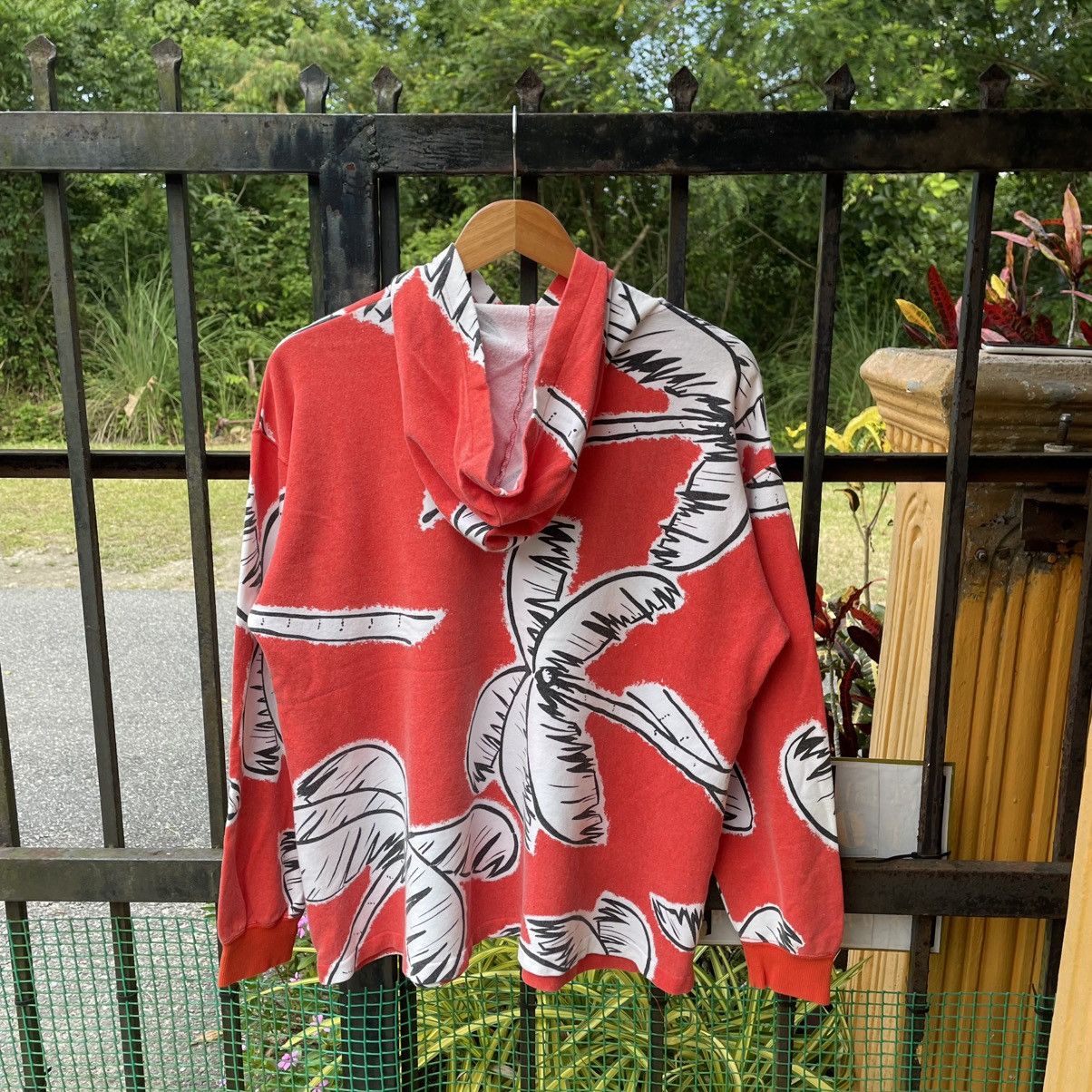 Other 🔥🇯🇵Vintage 90s Super Hakka Motive Flower Hawaii Hoodie Wear Size US M / EU 48-50 / 2 - 2 Thumbnail