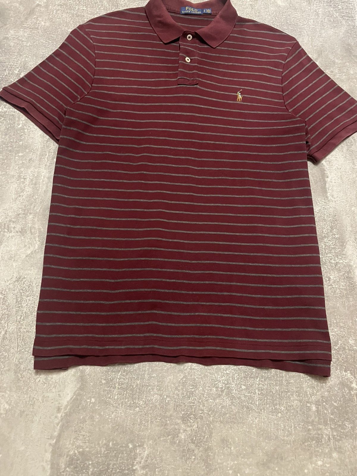Polo Ralph Lauren Vintage Polo Ralph Lauren Striped Polo Shirt Y2K Size L Size US L / EU 52-54 / 3 - 3 Thumbnail
