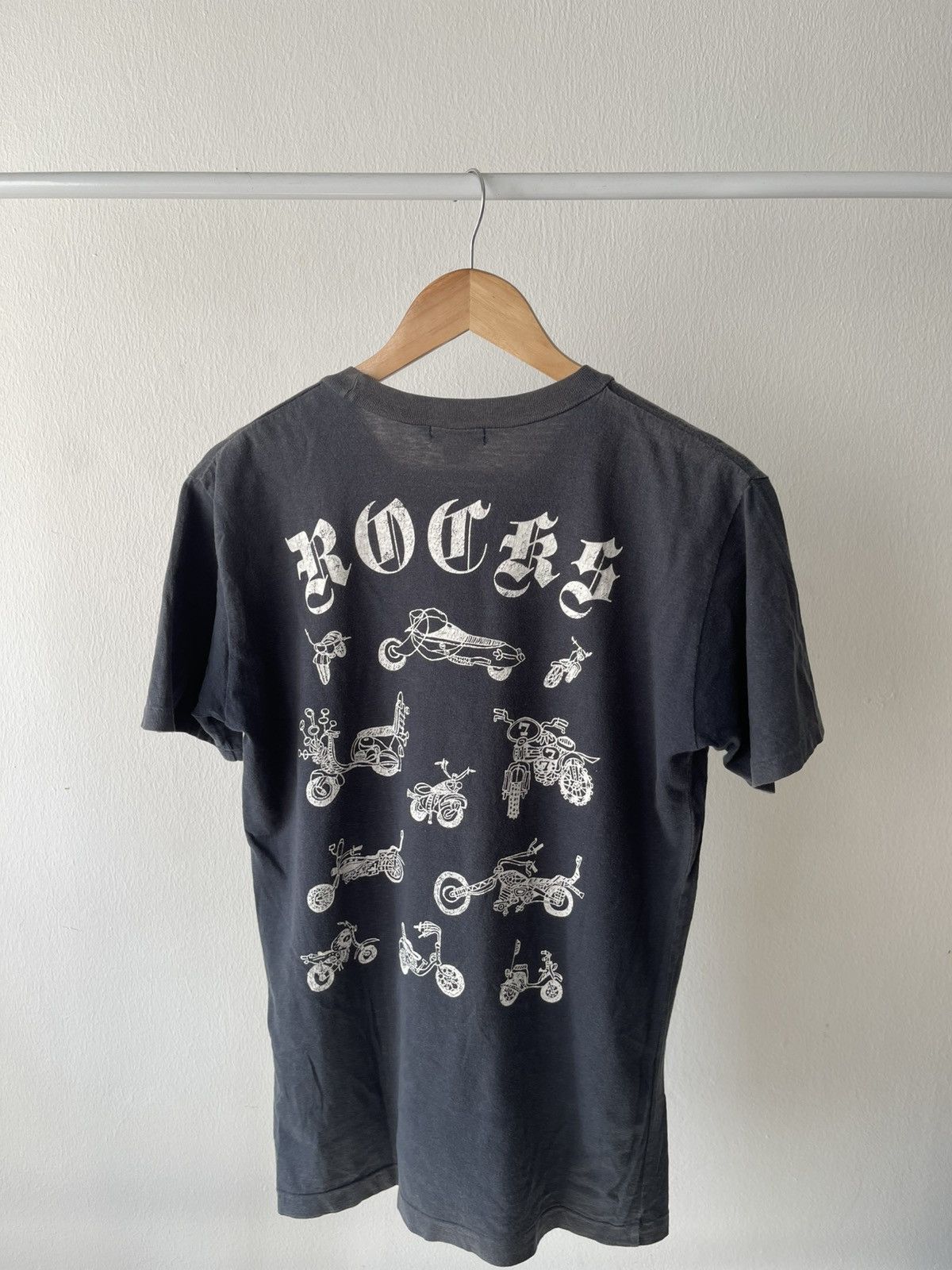 Hysteric Glamour 90s Ozone Rock Faded Blue Tee Size US M / EU 48-50 / 2 - 2 Thumbnail
