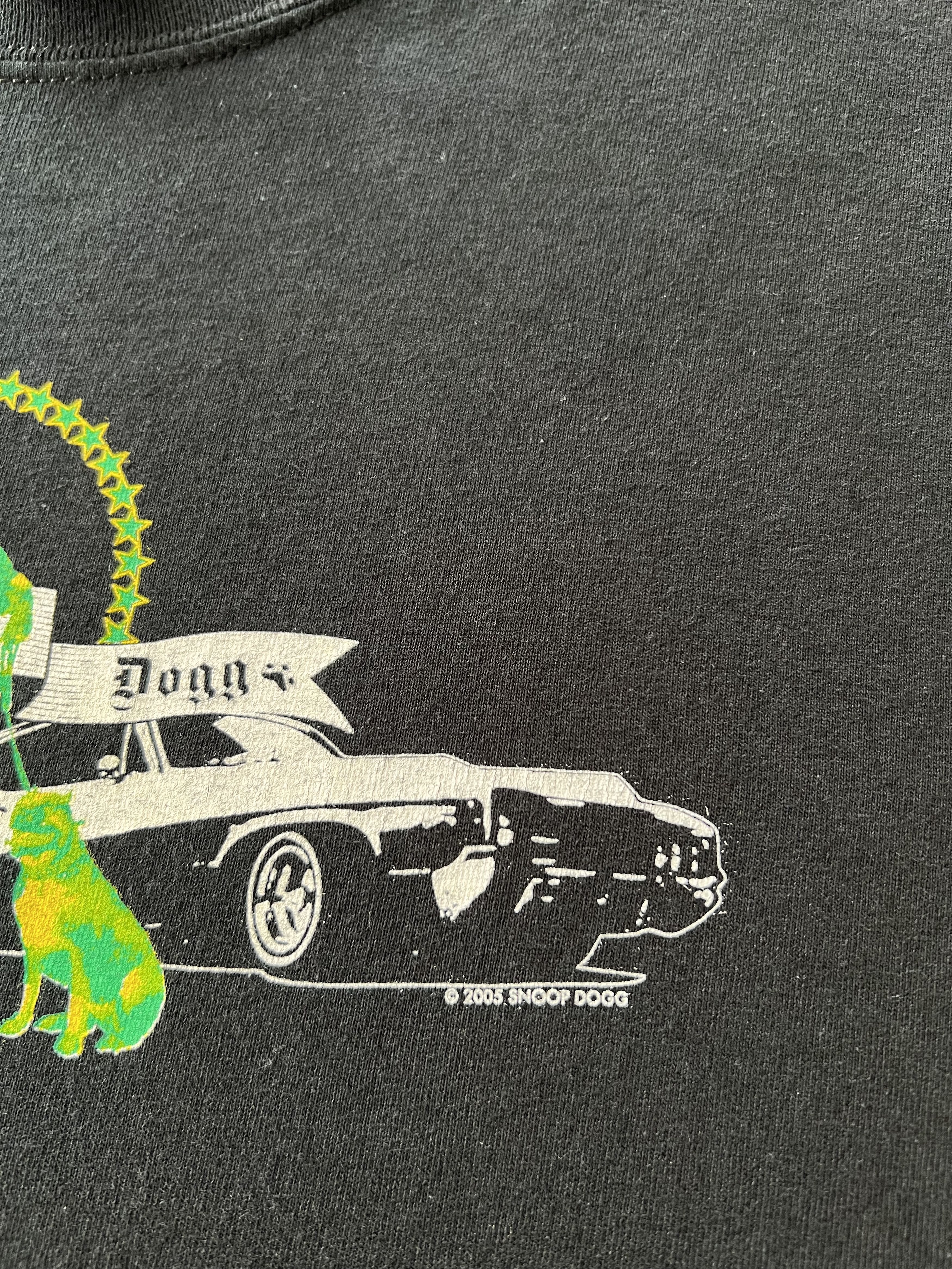 Band Tees Vintage 2005 Snoop Dogg Hip Hop Rap Black T-shirt Size US XL / EU 56 / 4 - 5 Thumbnail