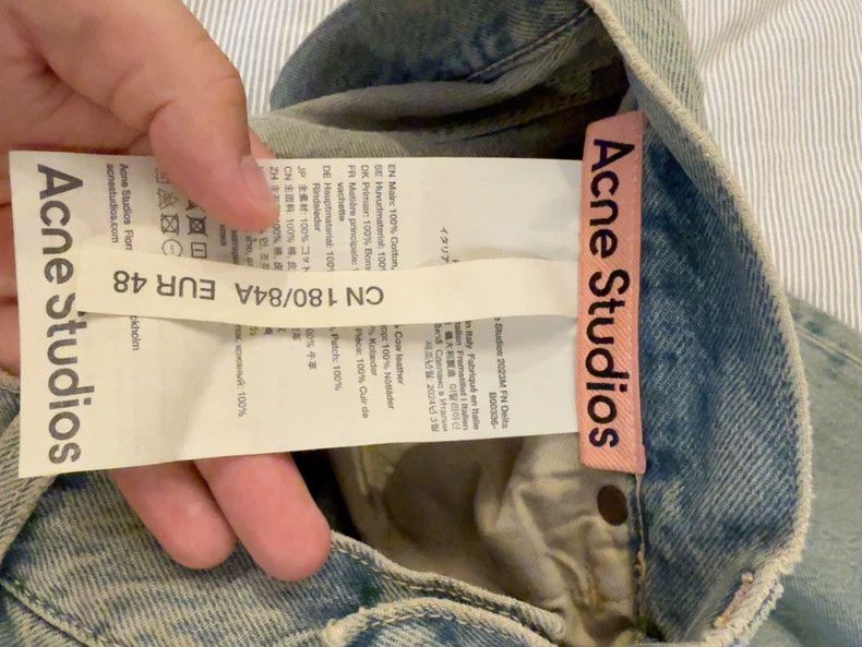 Acne Studios Acne Studios Light blue washed jeans Size US 32 / EU 48 - 3 Thumbnail