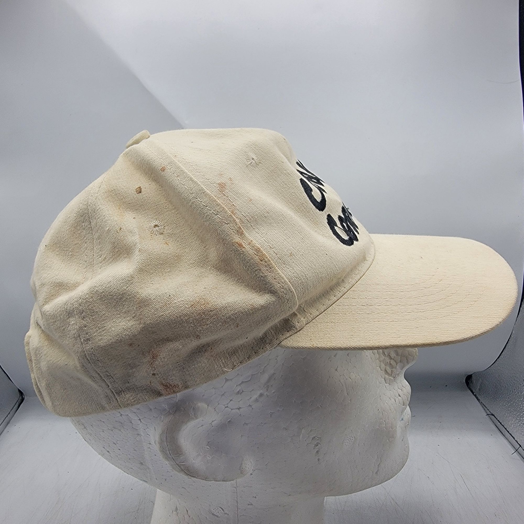 Other Cooks Corner White Hat Cap Biker Motorcycles Adjustable Casu Size ONE SIZE - 4 Thumbnail