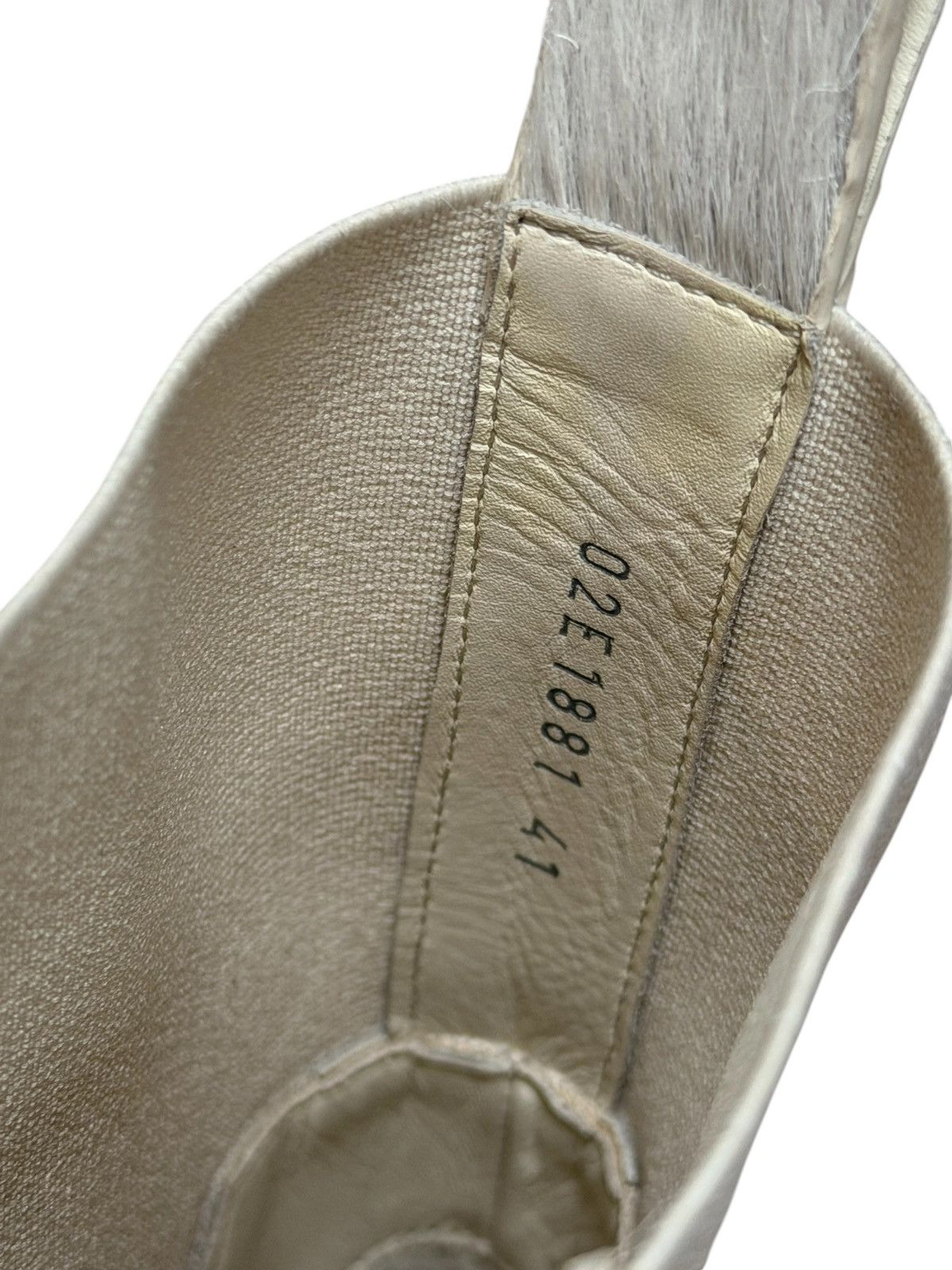 Rick Owens Rick Owens Beatle Bozo Tractor Calf Hair Chelsea Boots Size US 8 / EU 41 - 5 Thumbnail