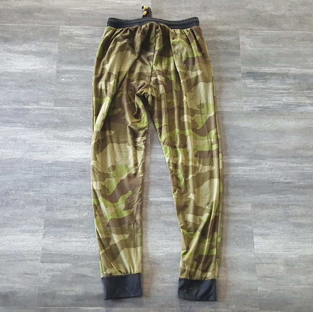Designer Camo Black Trim Banded Sweats Size 30" / US 8 / IT 44 - 2 Thumbnail