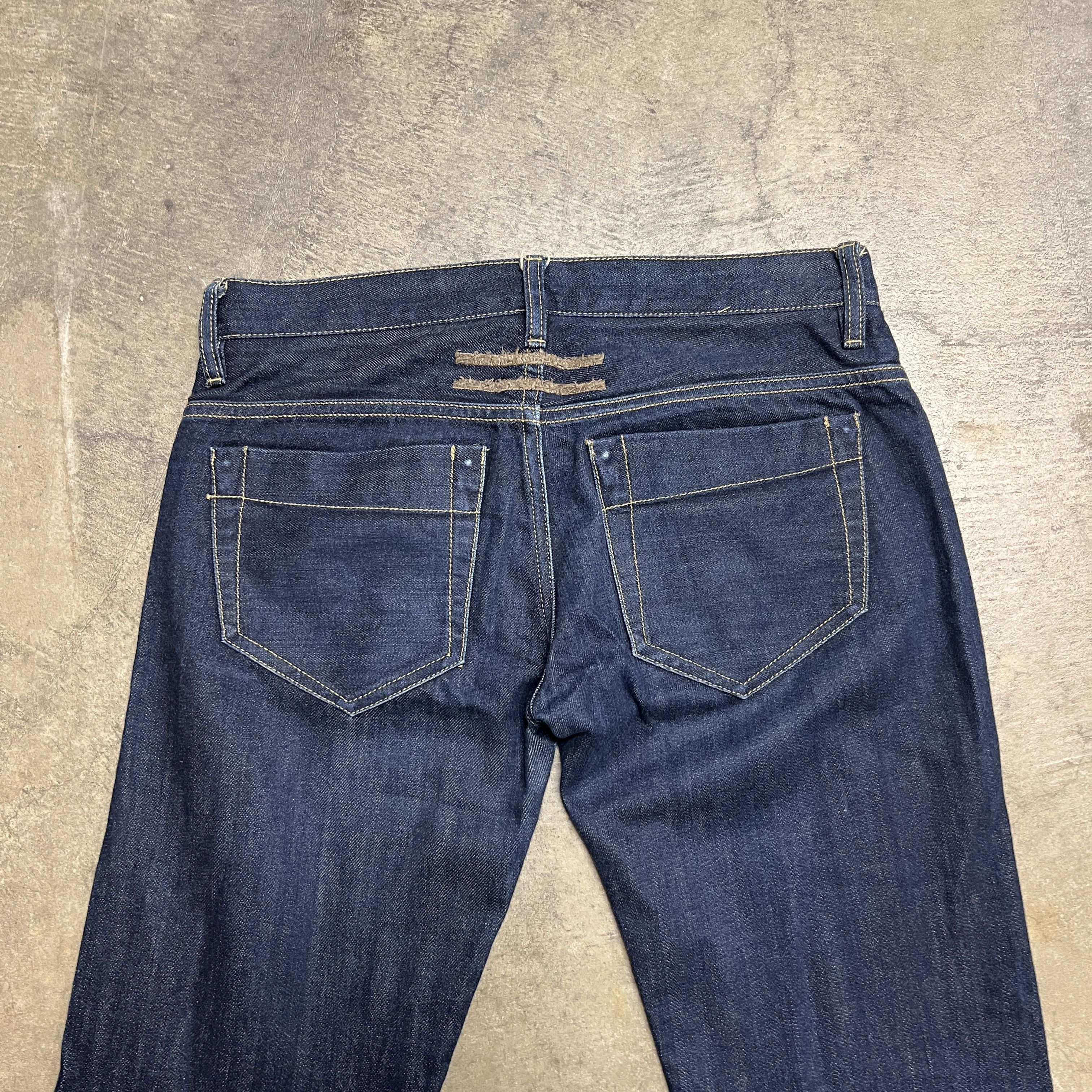 Rick Owens Rick Owens Early 2003/2004 Blue Denim Size US 28 / EU 44 - 6 Thumbnail