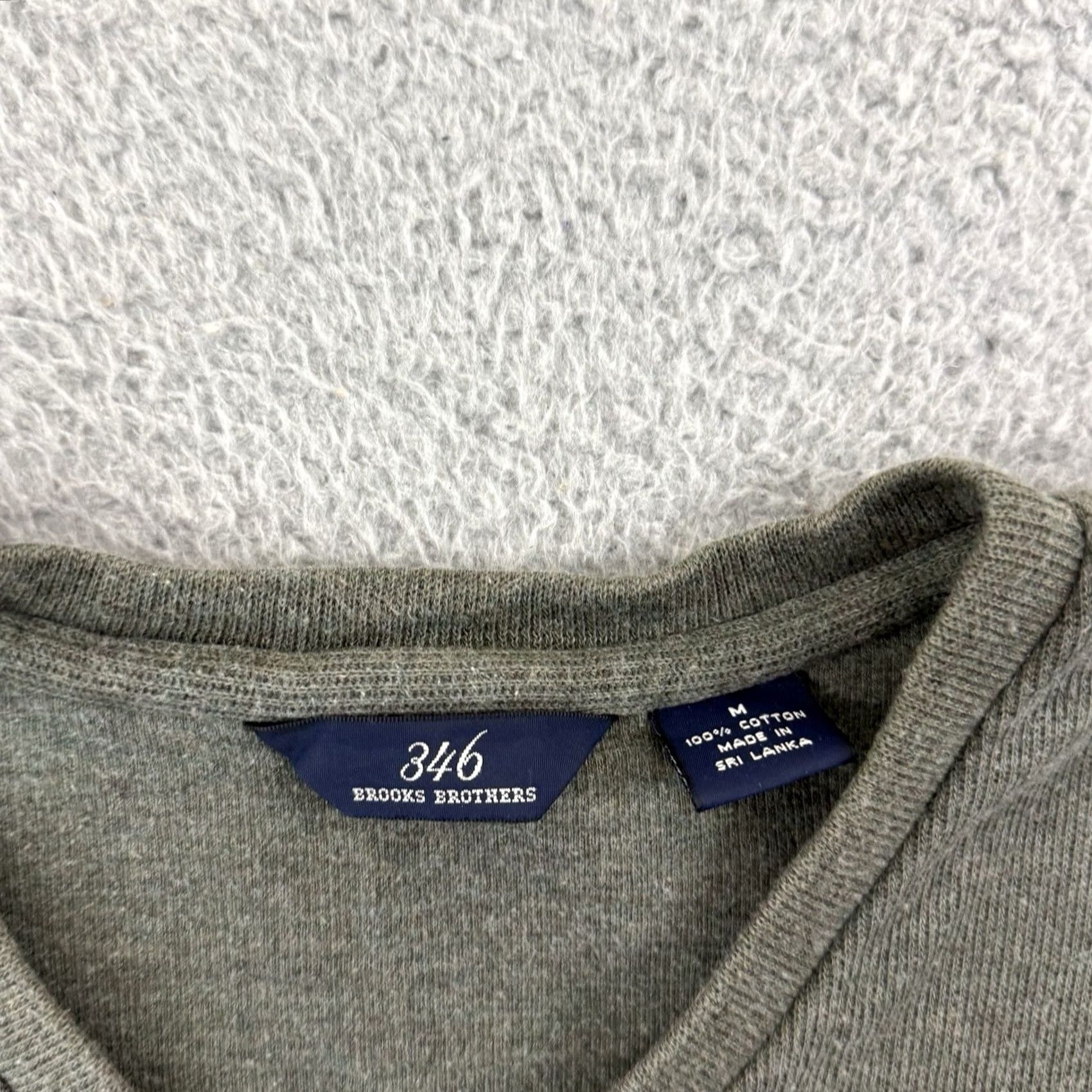 Brooks Brothers VINTAGE Brooks Brothers 346 Sweater Mens Medium Green V-Neck Long Sleeve Preppy Shirt Size US M / EU 48-50 / 2 - 6 Thumbnail