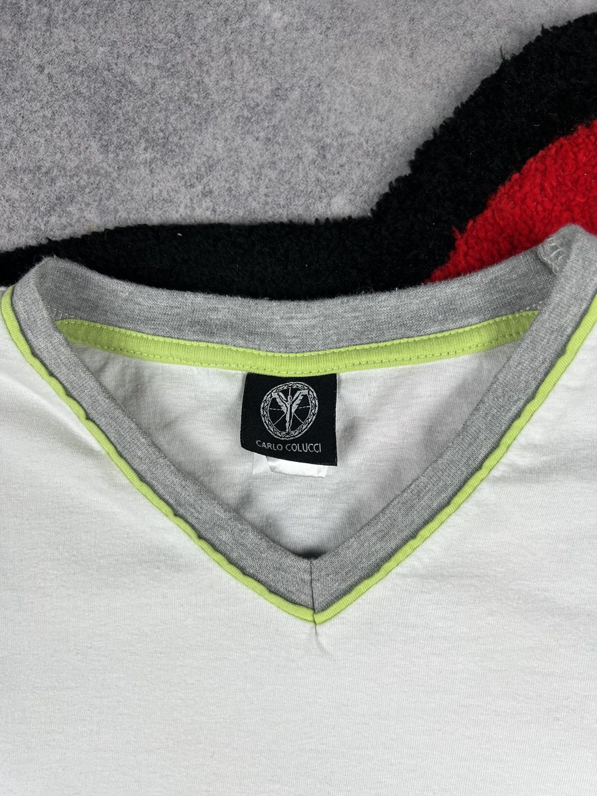 Carlo Colucci Vintage Carlo Colucci Italy Designer Big Logo Y2K Tee Size US L / EU 52-54 / 3 - 5 Thumbnail