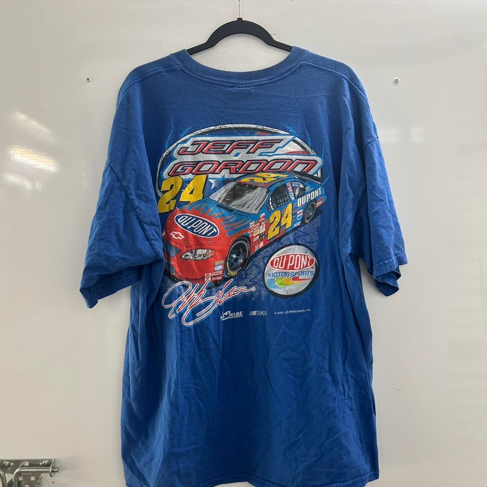 Gildan VTG Blue Jeff Gordon NASCAR racing tee Size US XXL / EU 58 / 5 - 3 Thumbnail