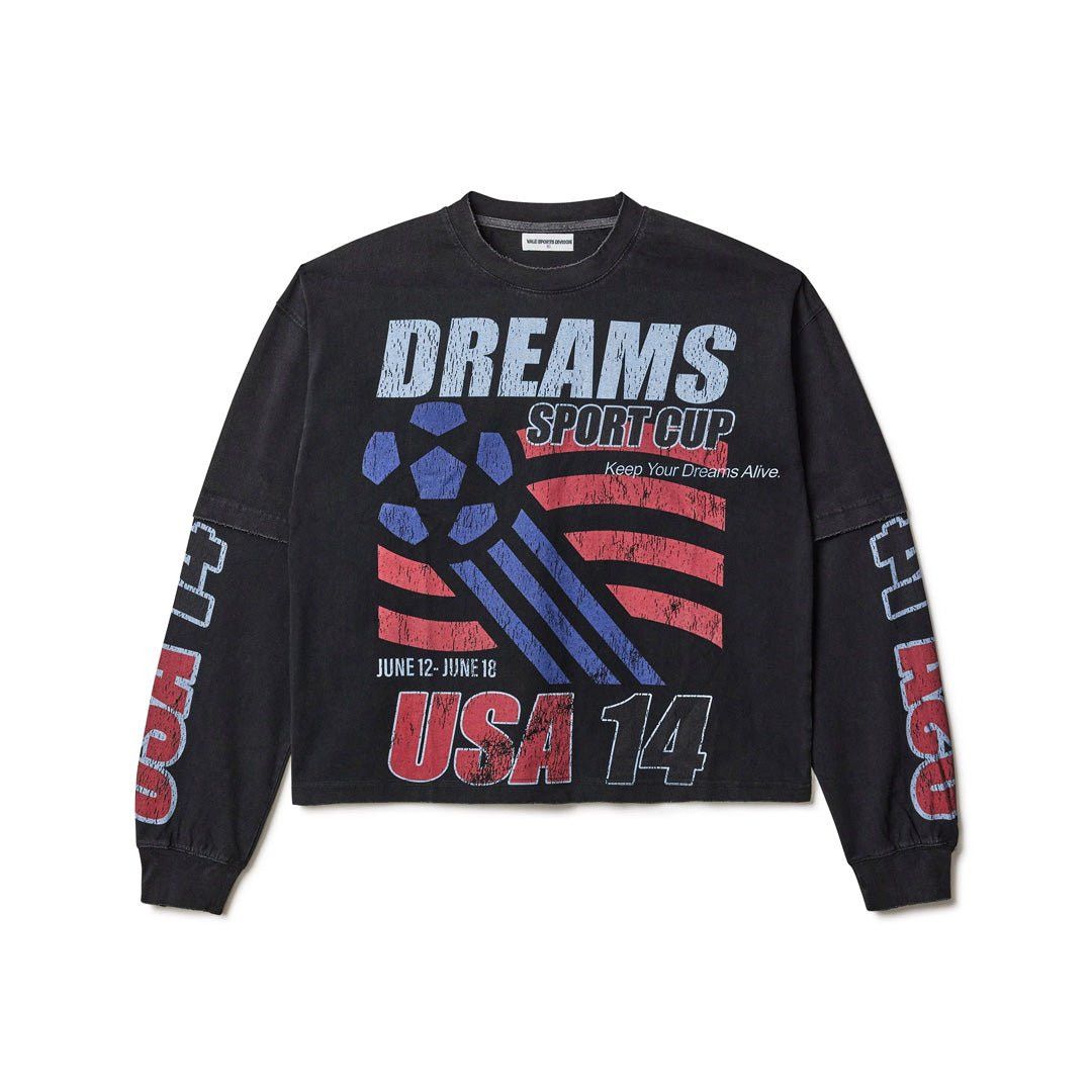 Vale Forever USA Faded Black Longsleeve Size US L / EU 52-54 / 3 - 1 Thumbnail
