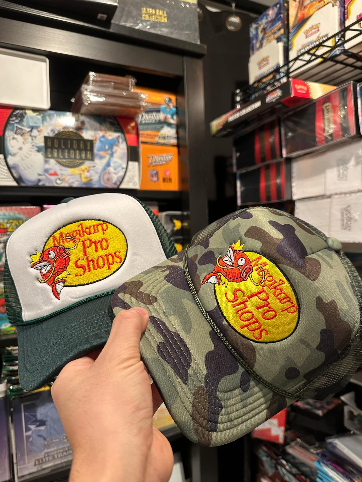 Other 2024 Magikarp Pro Shops Trucker Hats Cap Embroidered Size ONE SIZE - 3 Thumbnail