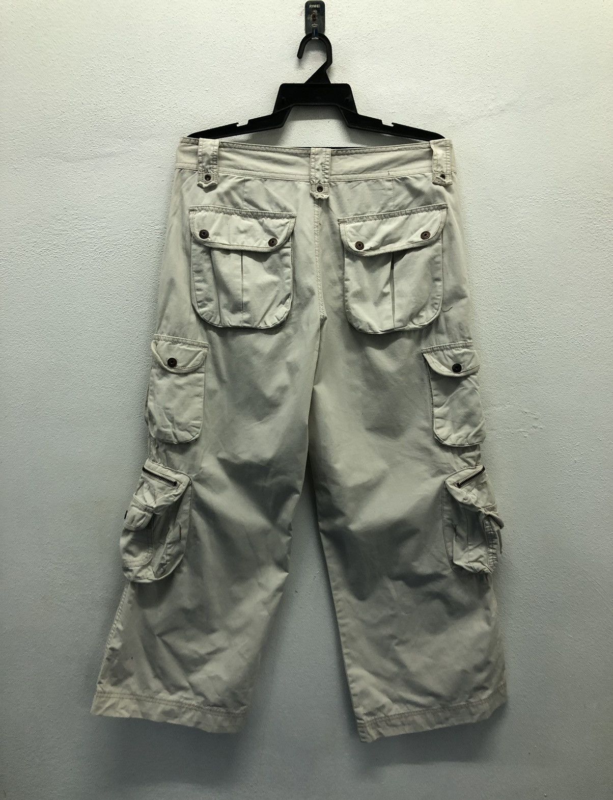Vintage Basic House Woodstock Music And Art Fair Hendrix Cargo Pants Size US 35 - 2 Thumbnail