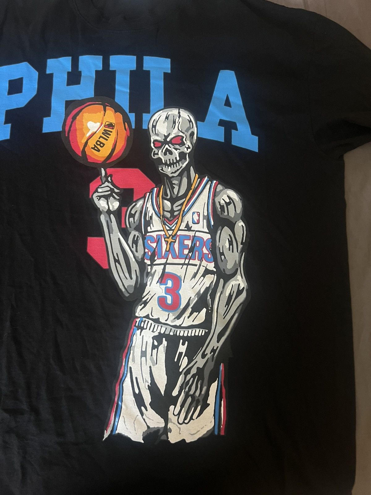 NBA × Warren Lotas Warren Lotas Allen Iverson 76ers shirt Size US XL / EU 56 / 4 - 2 Thumbnail