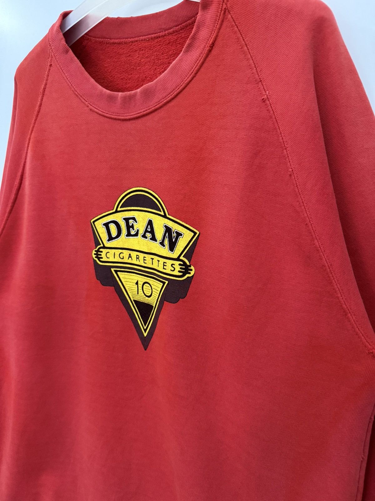 Composition by Kenzo × Vintage 🔥 Vintage 90's DEAN Cigarettes Distressed Sweatshirt Size US S / EU 44-46 / 1 - 2 Thumbnail