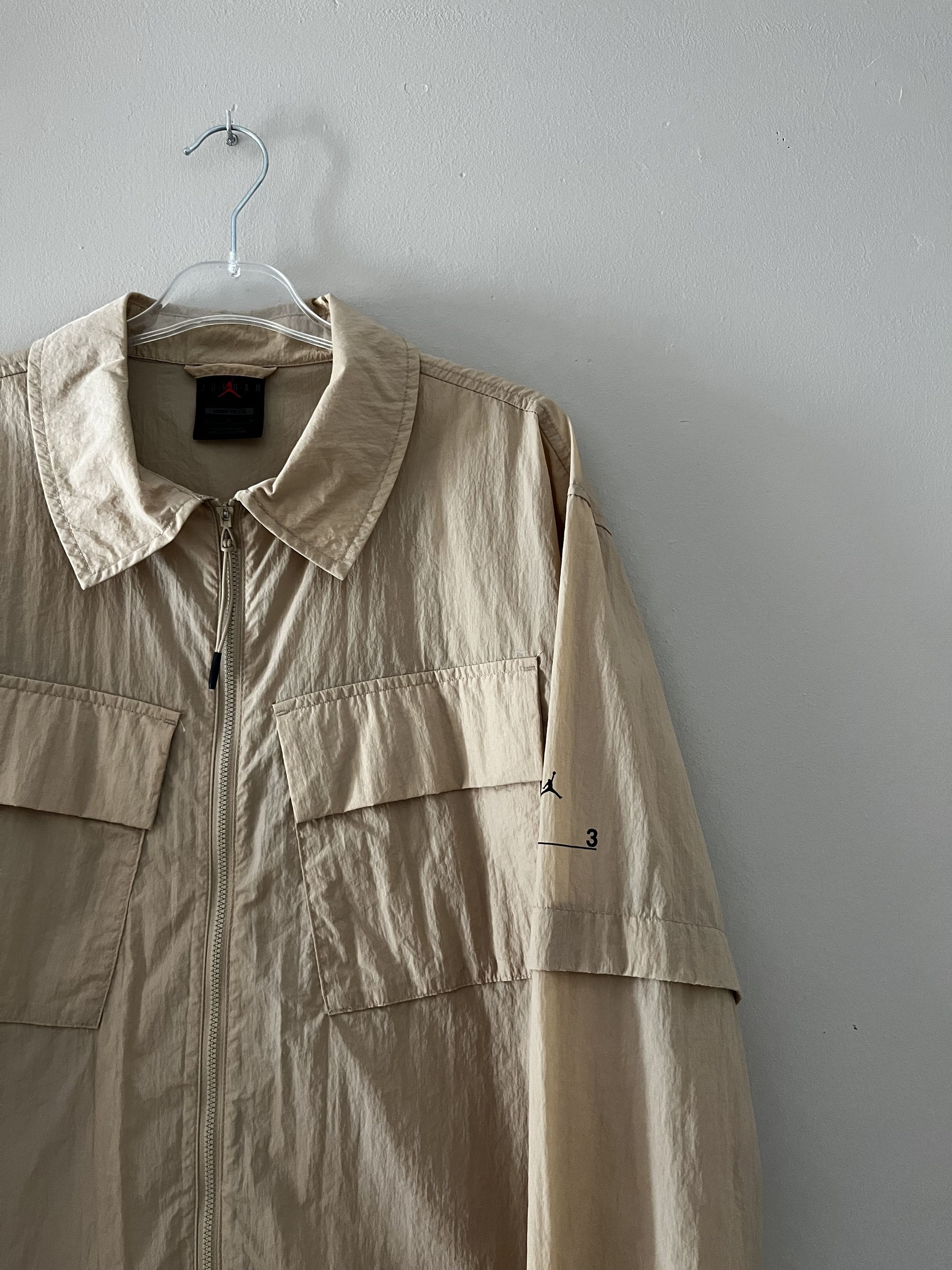 Nike Air Jordan 23 Engineered Utility Shirt (beige) Size US M / EU 48-50 / 2 - 3 Thumbnail