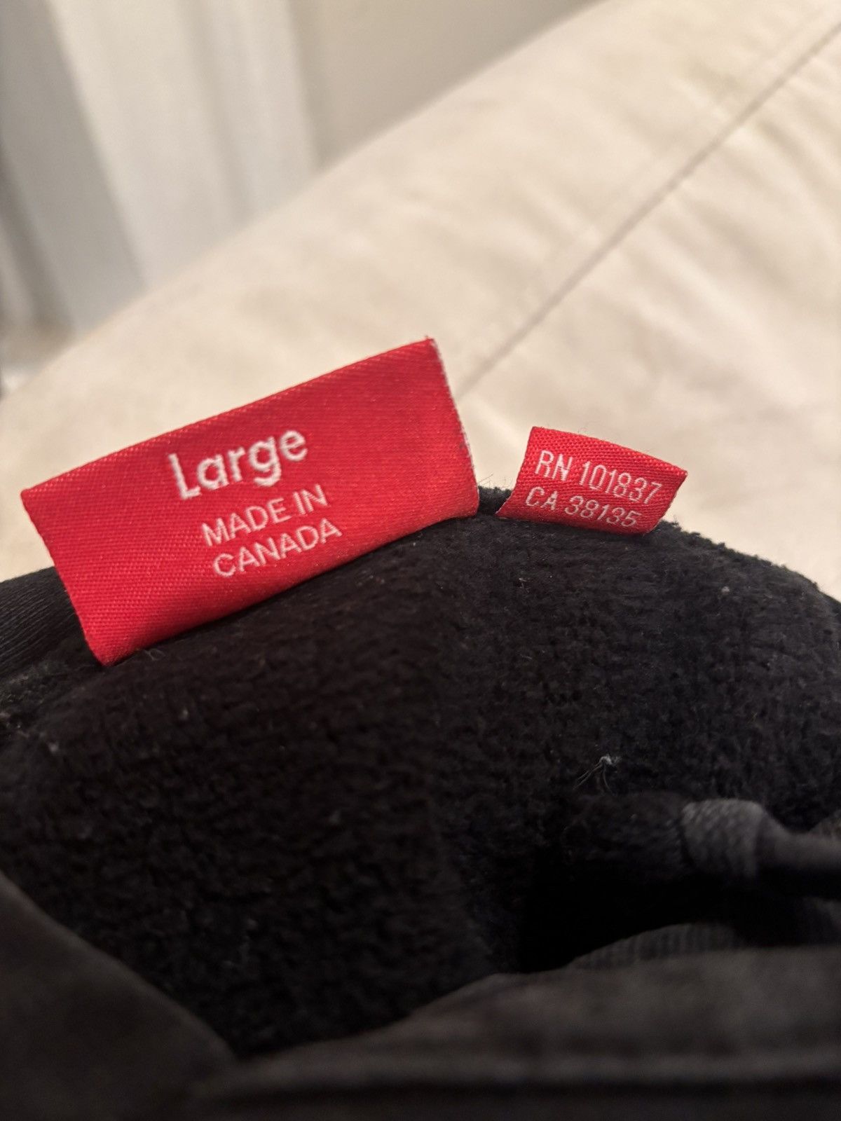 Supreme Supreme FW17 Black Reflective Excellence Hoodie Size US L / EU 52-54 / 3 - 5 Thumbnail