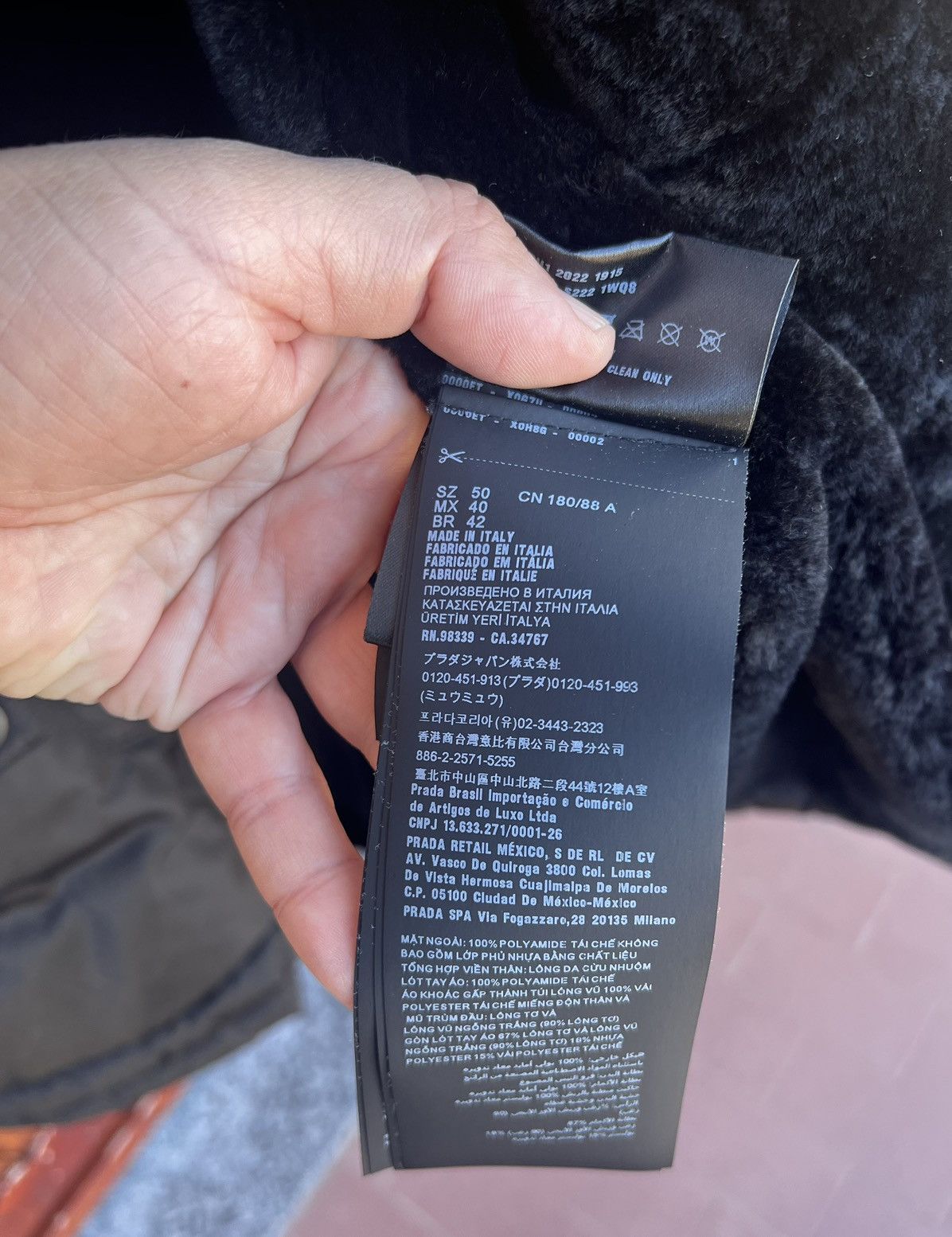 Prada Prada Renylon Padded Coat with sheepskin lining Size US M / EU 48-50 / 2 - 14 Thumbnail