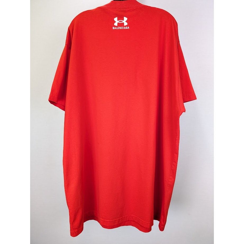 Balenciaga × Under Armour o1rshd1 DUP / Q:2 / T-Shirt Vintage Jersey in Red/White Size US L / EU 52-54 / 3 - 9 Thumbnail