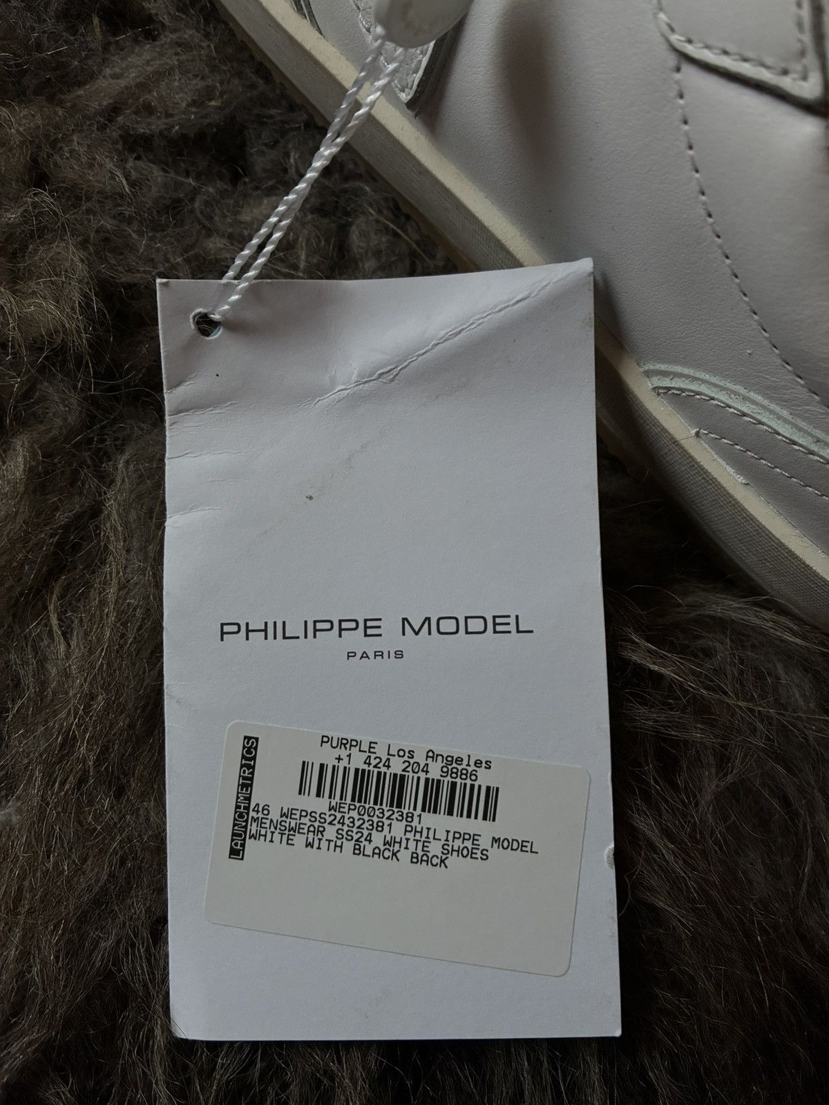 Philippe Model Philippe Model SS 24 Nice Low-Top Leather Sneakers Size US 12.5 / EU 45-46 - 5 Thumbnail