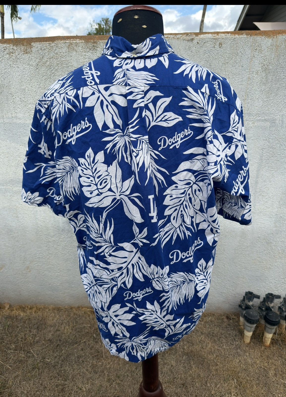 Reyn Spooner Reyn Spooner Aloha LA Dodgers Hawaiian MLB Baseball Men XXL Size US XL / EU 56 / 4 - 2 Thumbnail