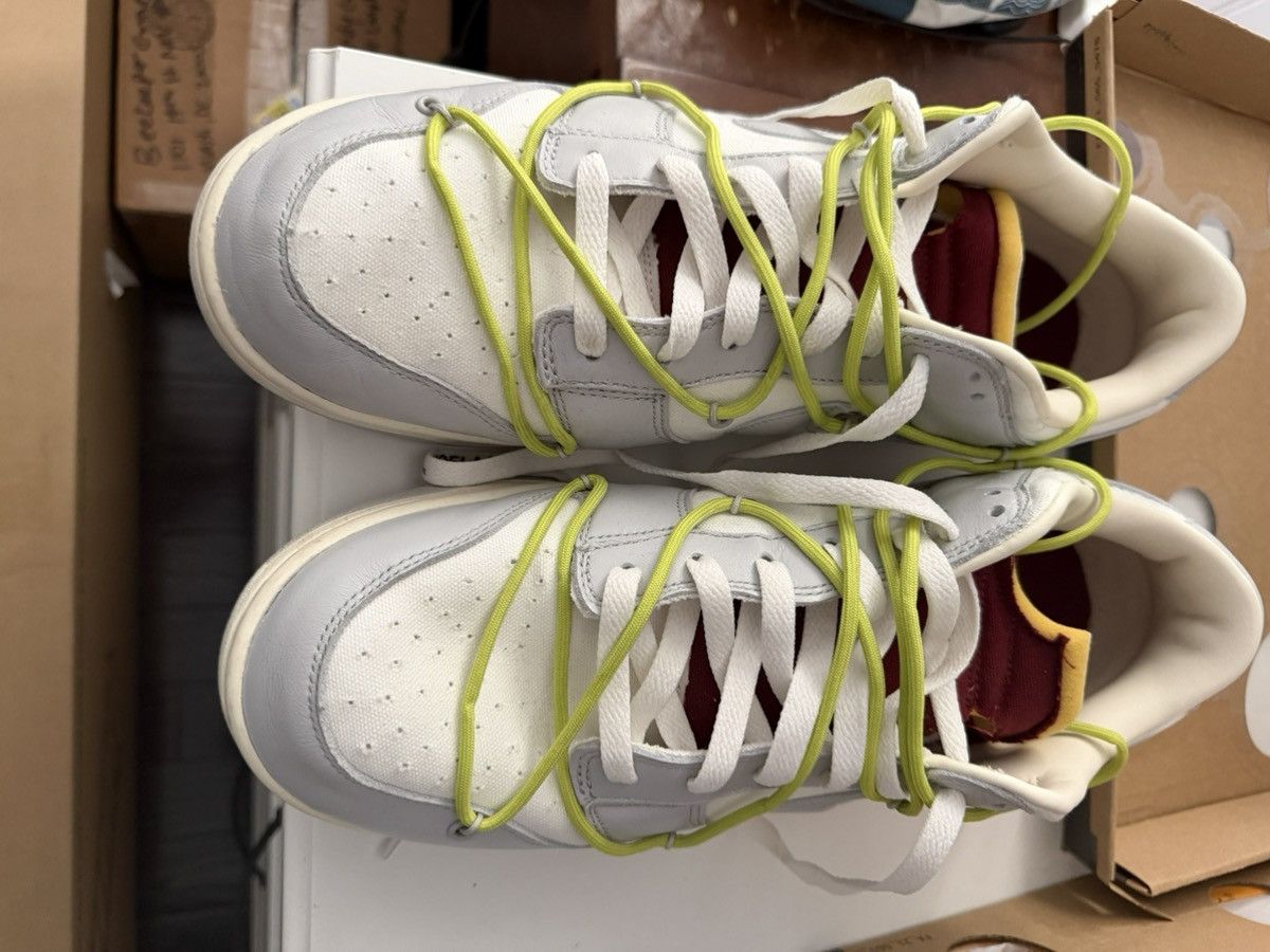 Nike × Off-White Nike Dunk Low Off-White Lot 8 Size US 13 / EU 46 - 3 Thumbnail