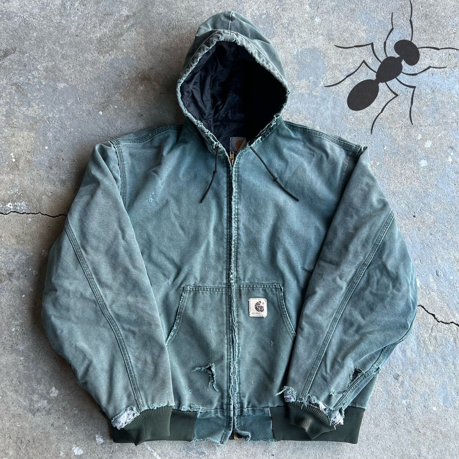 Carhartt × Vintage Vintage 90s Carhartt J06 HTG Workwear Jacket