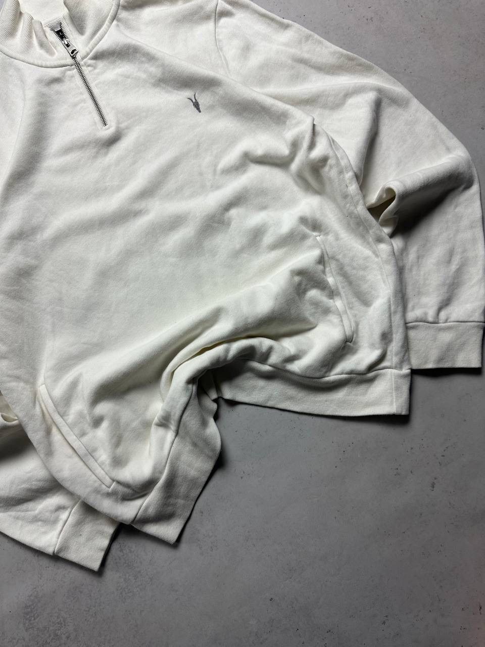 Allsaints × Vintage Vintage Allsaints Quarter Zip Sweater XL Old Money Size US XL / EU 56 / 4 - 4 Thumbnail