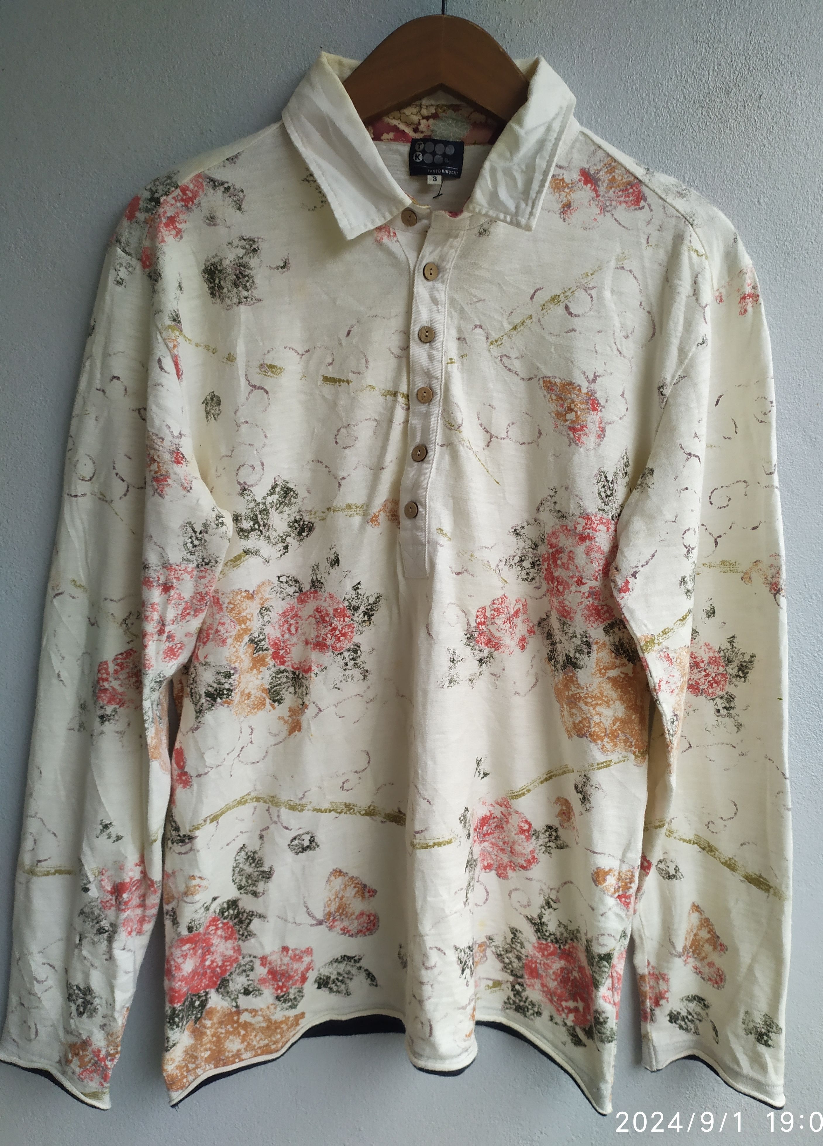 If Six Was Nine × Japanese Brand × Le Grande Bleu (L.G.B.) Japanese Brand Takeo Kukichi long sleve Size US M / EU 48-50 / 2 - 1 Thumbnail