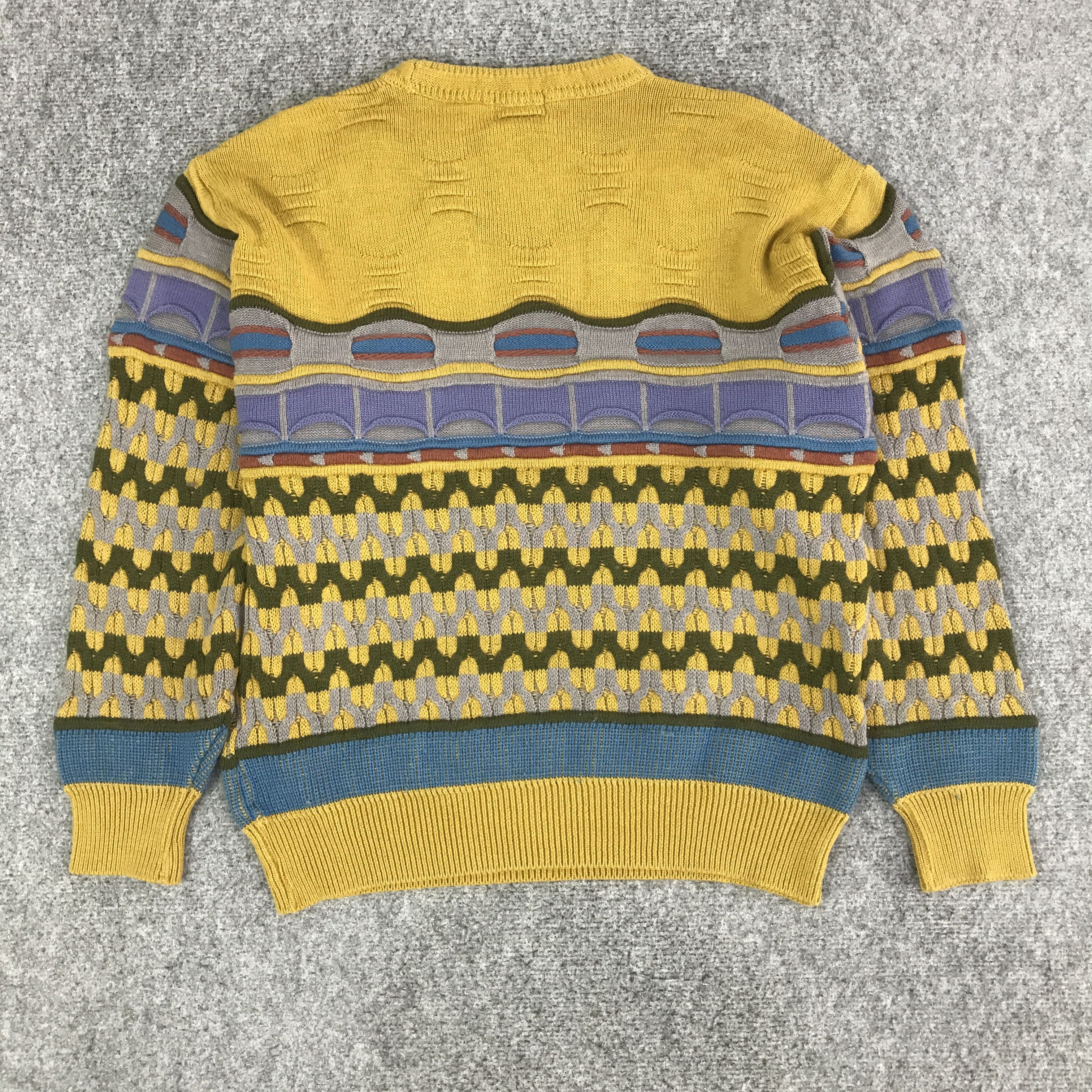 Japanese Brand JAPANESE GORENA COOGI STYLE KNITWEAR JACKET K113B17 Size US L / EU 52-54 / 3 - 3 Thumbnail