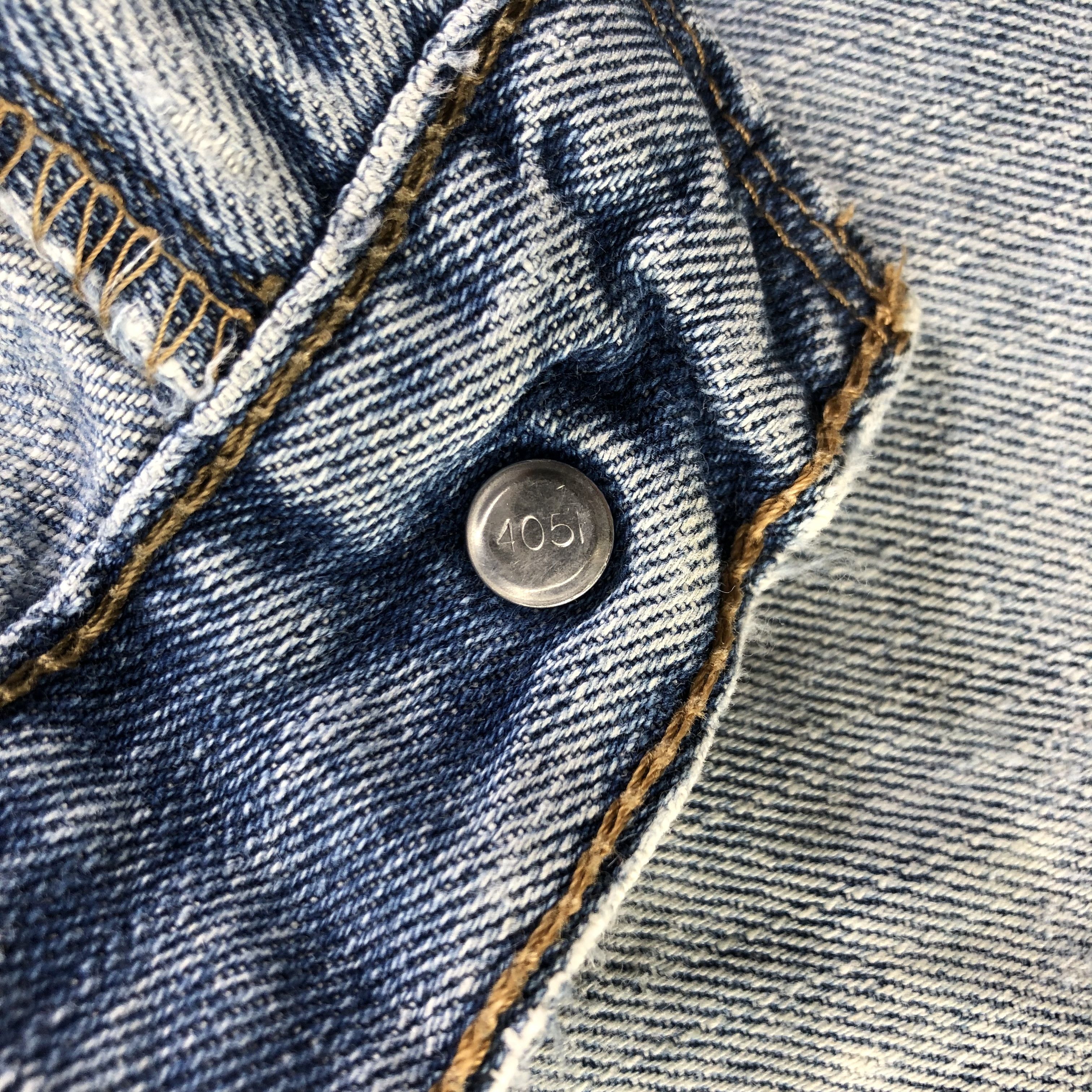 Levi's Vintage Blue Wash Levis 514 Jeans-J3106 Size US 30 / EU 46 - 9 Thumbnail