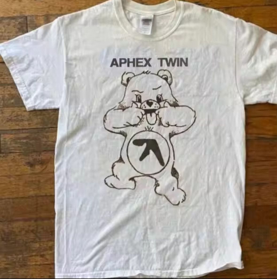 Other Streetwear Y2K Aphex Twin Bear Good Print TShirt Size US S / EU 44-46 / 1 - 1 Thumbnail