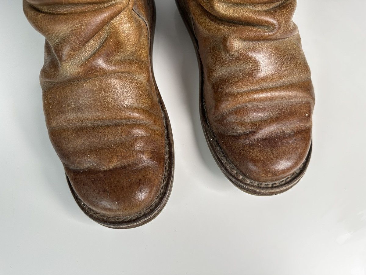 Trippen TRIPPEN Bomb Avant Garde Belted Leather Brown Ankle Boots Size US 10 / IT 40 - 14 Thumbnail