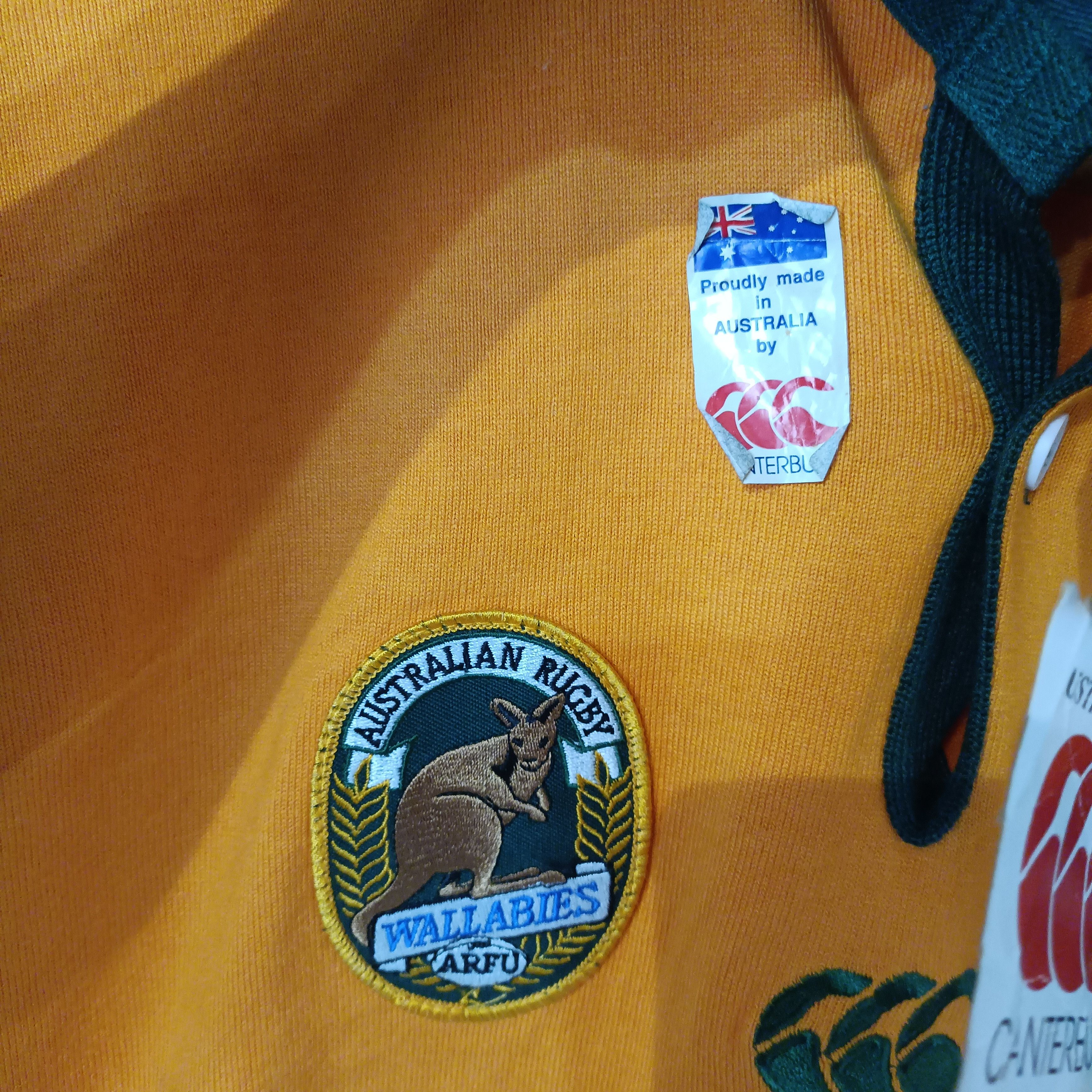 Vintage Rare Vintage Wallabies Australia Rugby Jersey With Tag Size US S / EU 44-46 / 1 - 5 Thumbnail