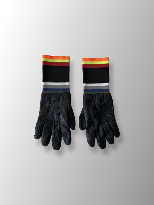 Simons cheap leather gloves