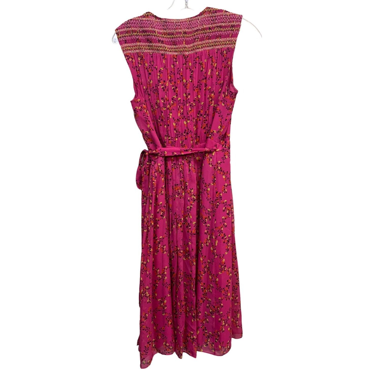 Diane von Furstenberg DVF Diane Von Furstenberg Bali Wrap Dress Pink Floral SZ 4 Size S / US 4 / IT 40 - 4 Thumbnail