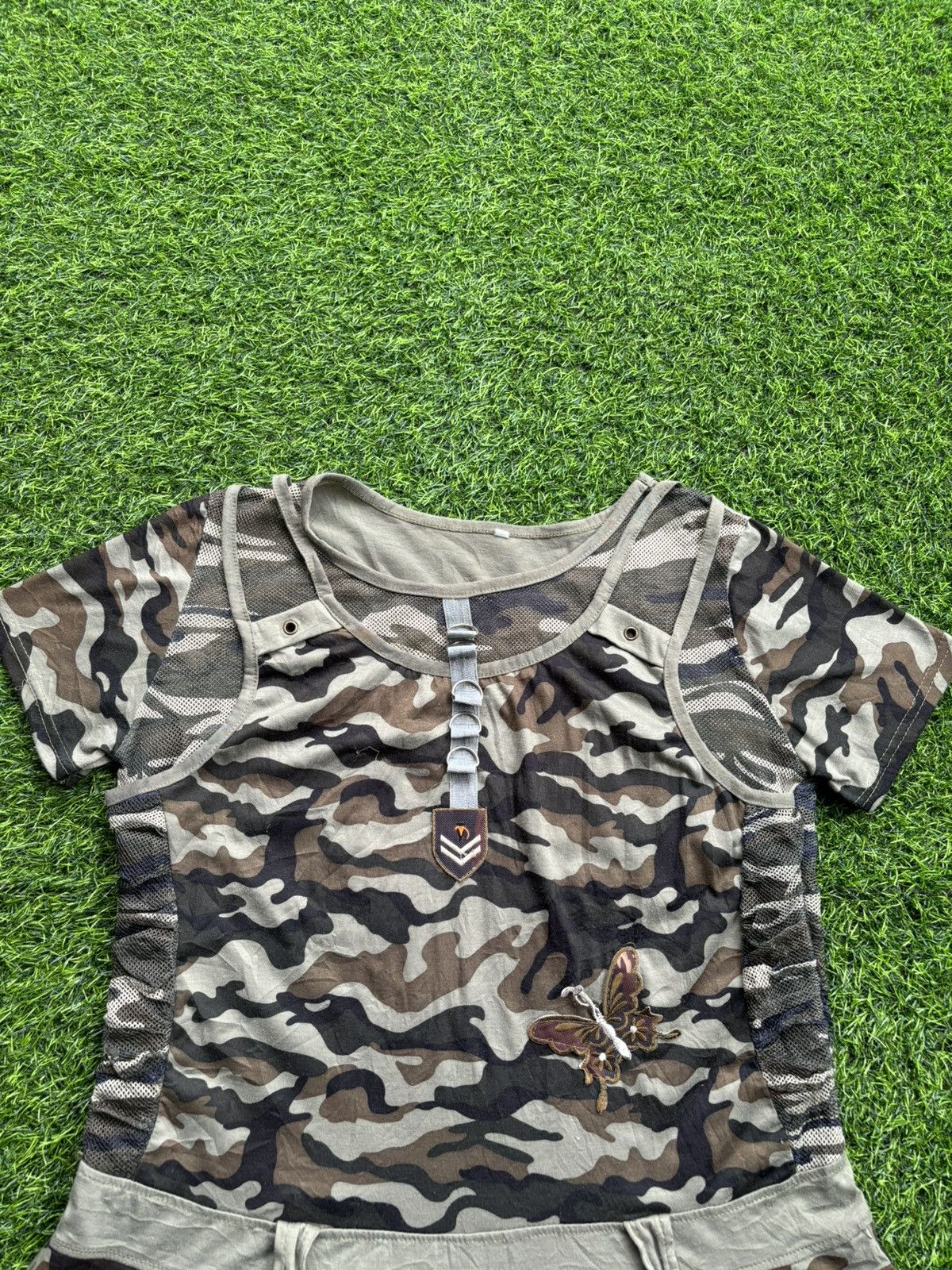 Hysteric Glamour Y2k Opium Camo Punk Style Women's Size L / US 10 / IT 46 - 2 Thumbnail