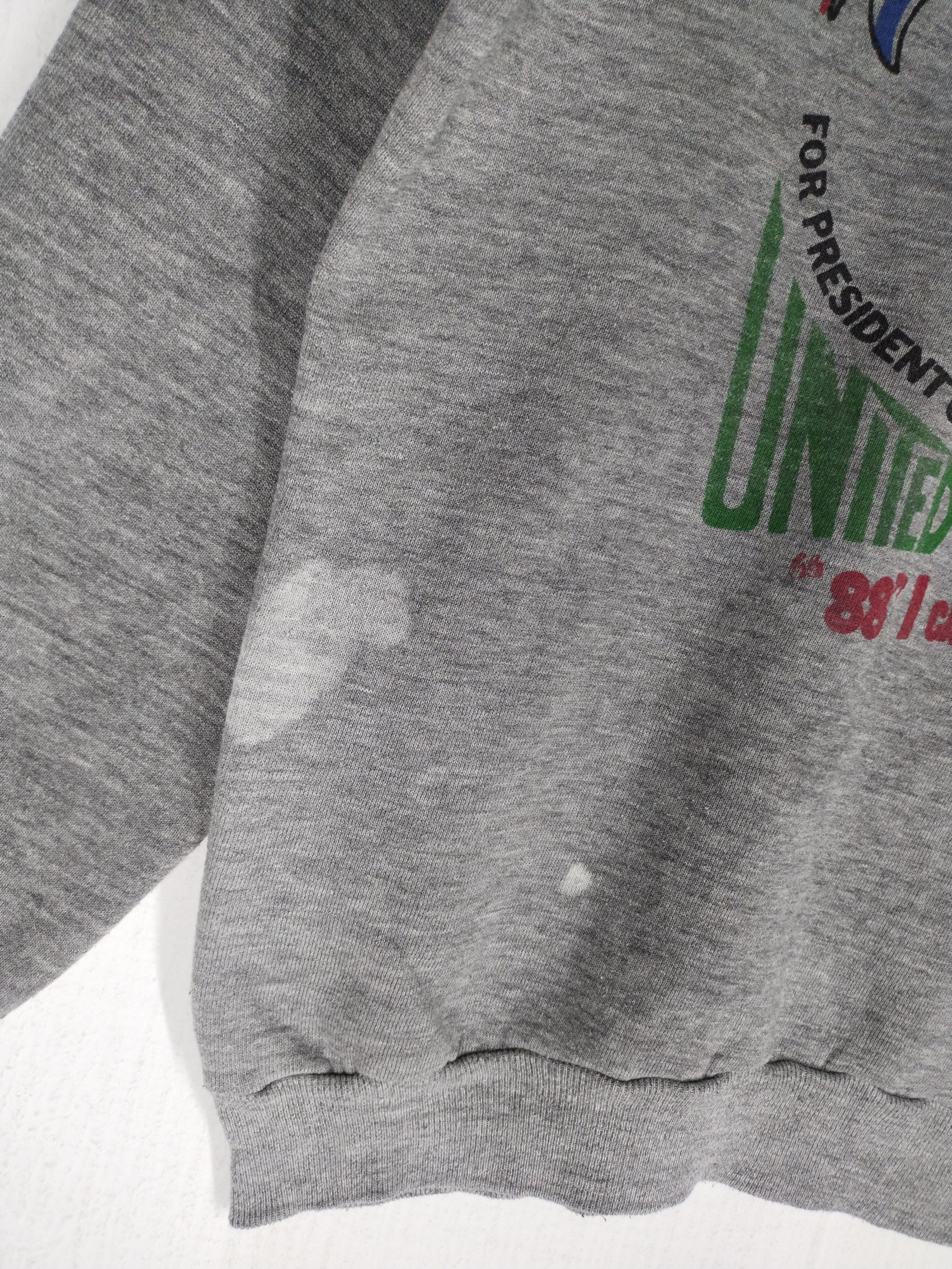 President's × Vintage Vtg Jesse Jackson President Of The USA Sweatshirt Size US M / EU 48-50 / 2 - 8 Thumbnail