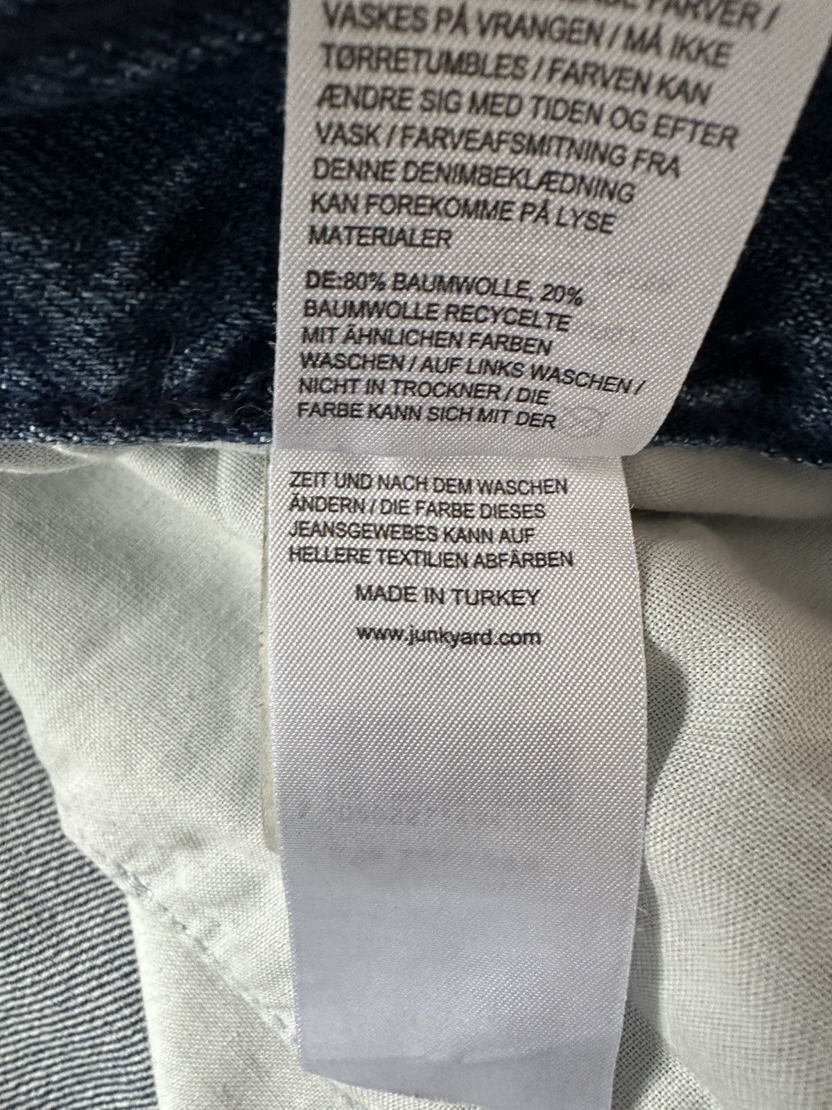 Other Junkyard Wonderwall Smile Baggy Jeans Size US 31 - 12 Thumbnail