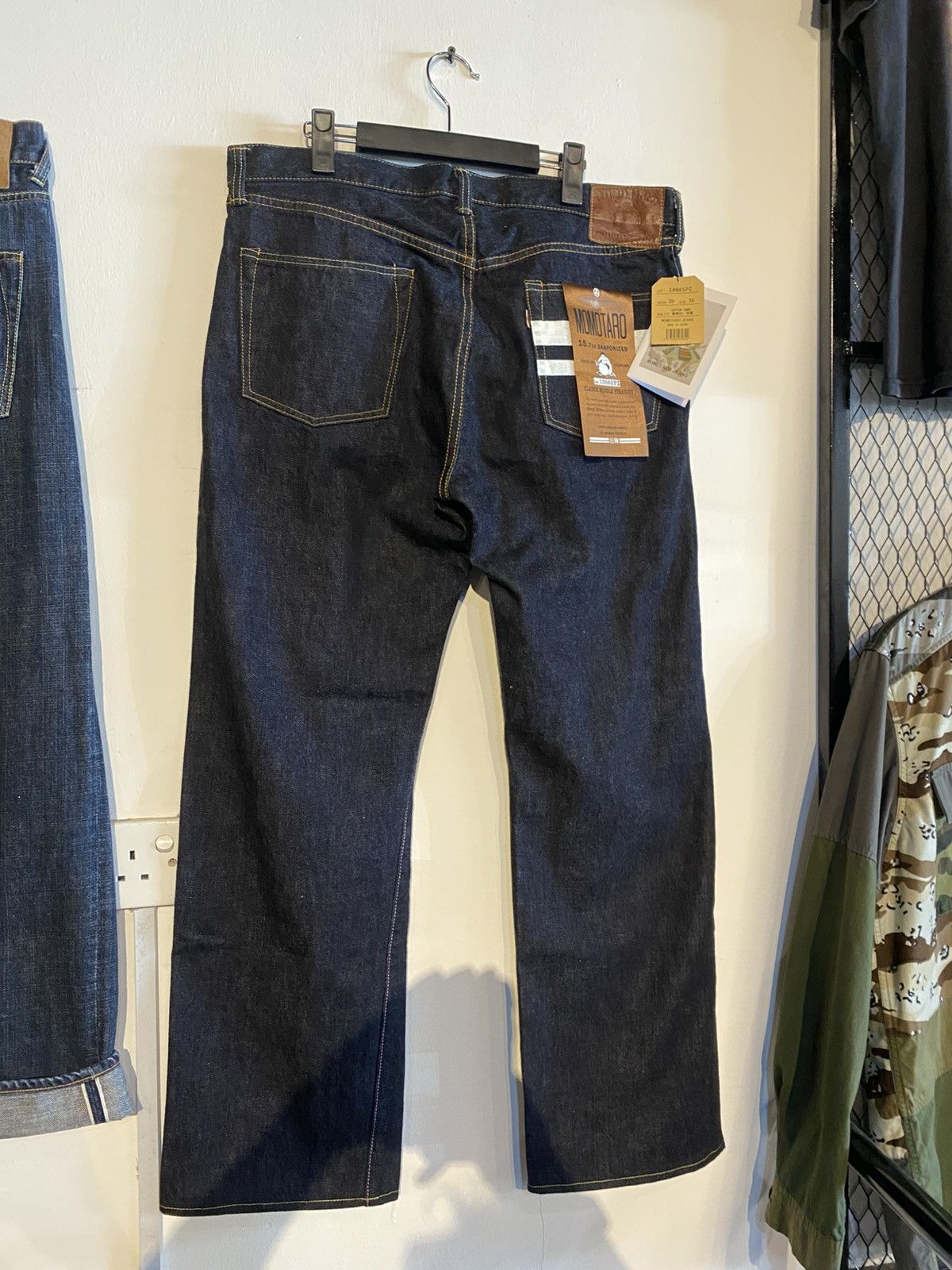 Momotaro Jeans Momotaro 1006SPZ 15.7oz Sanforized Selvedge Denim Size US 37 - 11 Thumbnail