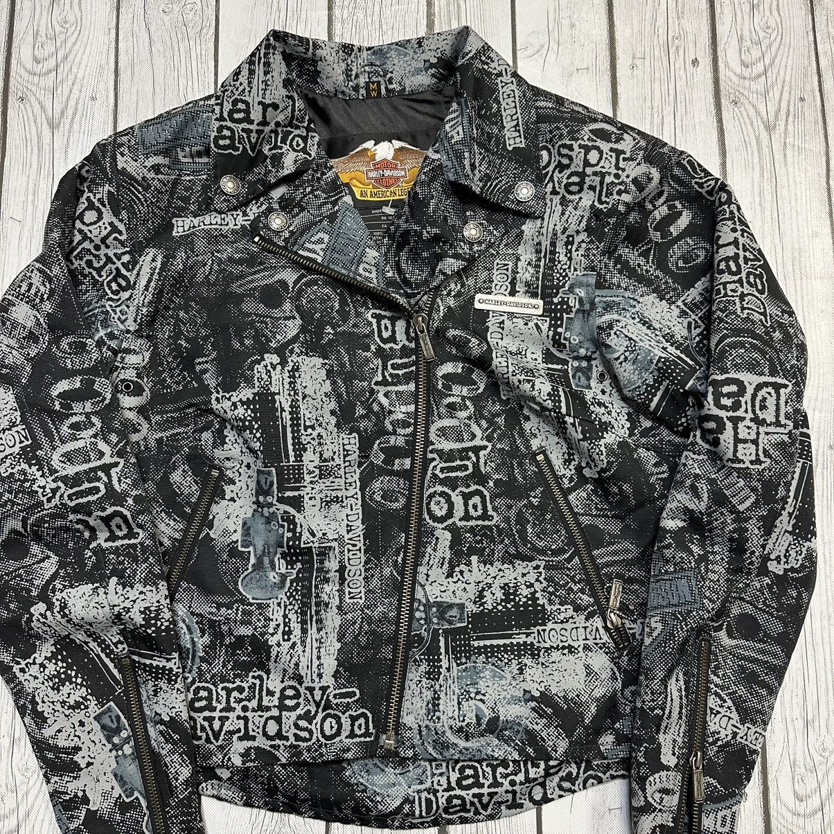 Harley Davidson × Vintage Vintage Harley Davidson jacket Size M / US 6-8 / IT 42-44 - 3 Thumbnail