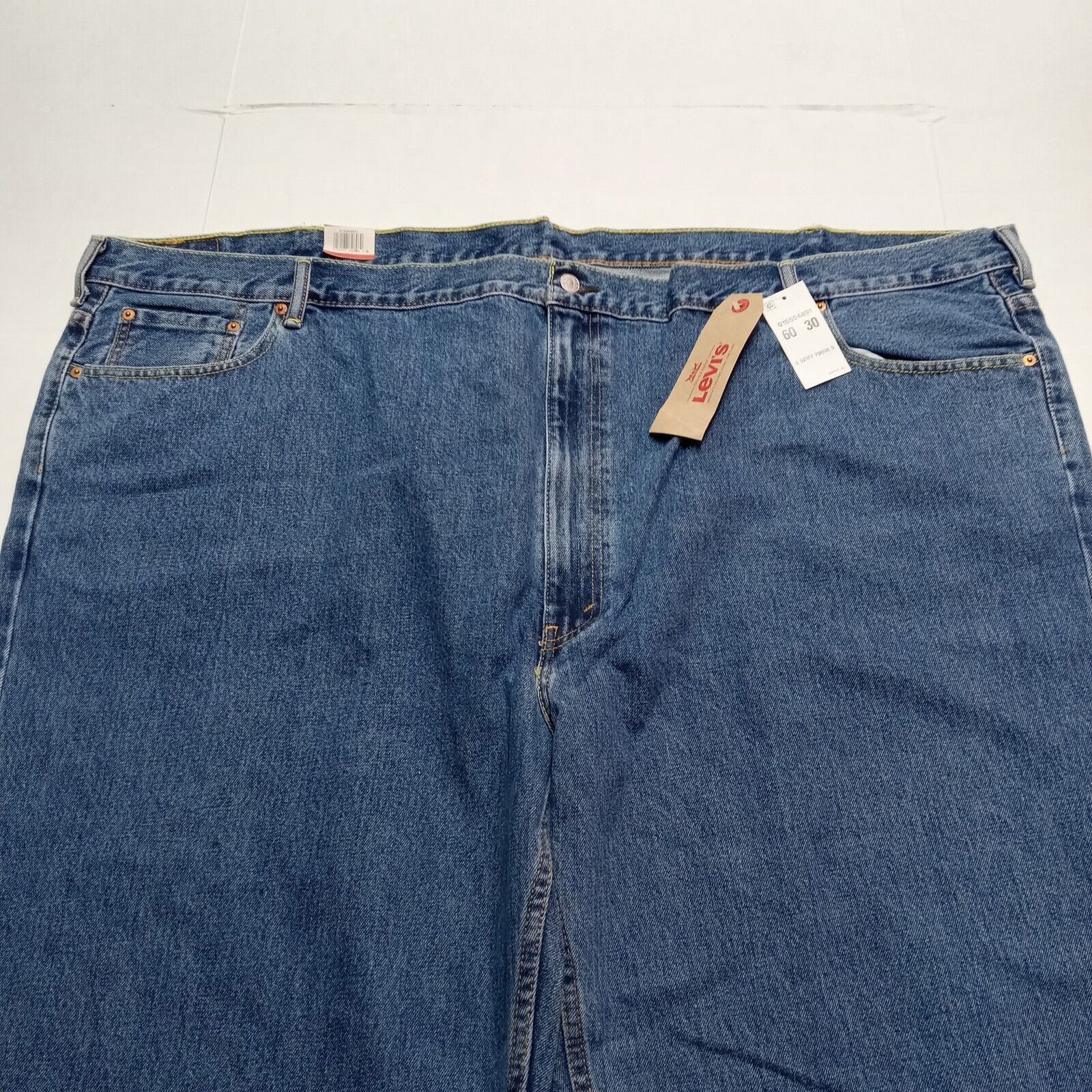 Levi's Levi's 550 Relaxed Jeans Men’s Size 60x30 Blue Loose Tapered Size US 44 / EU 60 - 4 Thumbnail